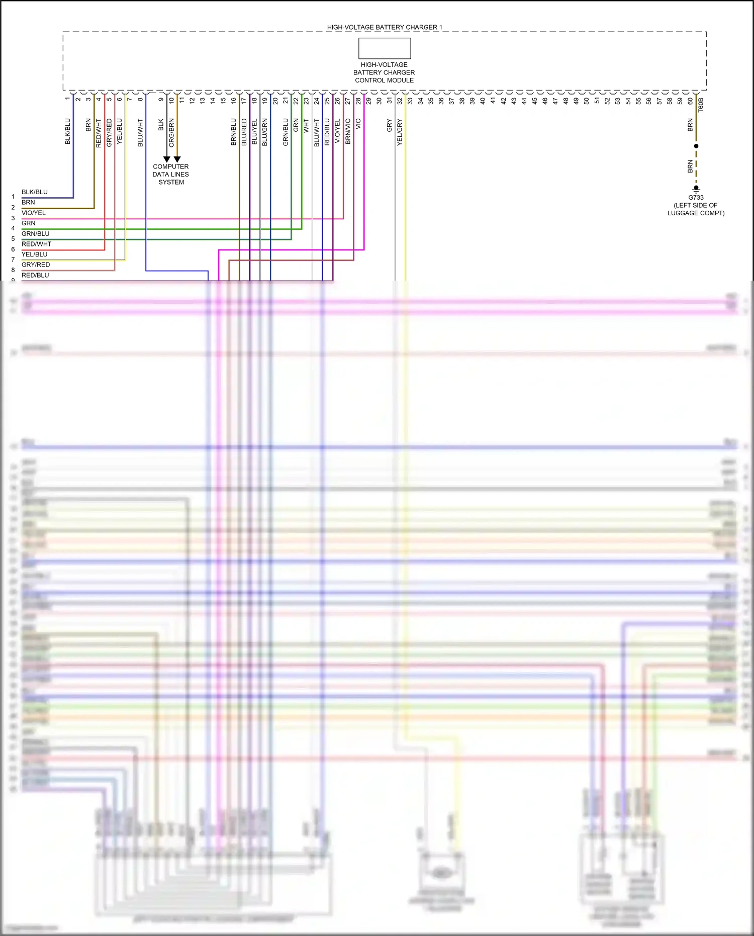 Wiring diagram oxygen sensor heater for Audi SQ8 I facelift (2023-2024) (1 of 1)
