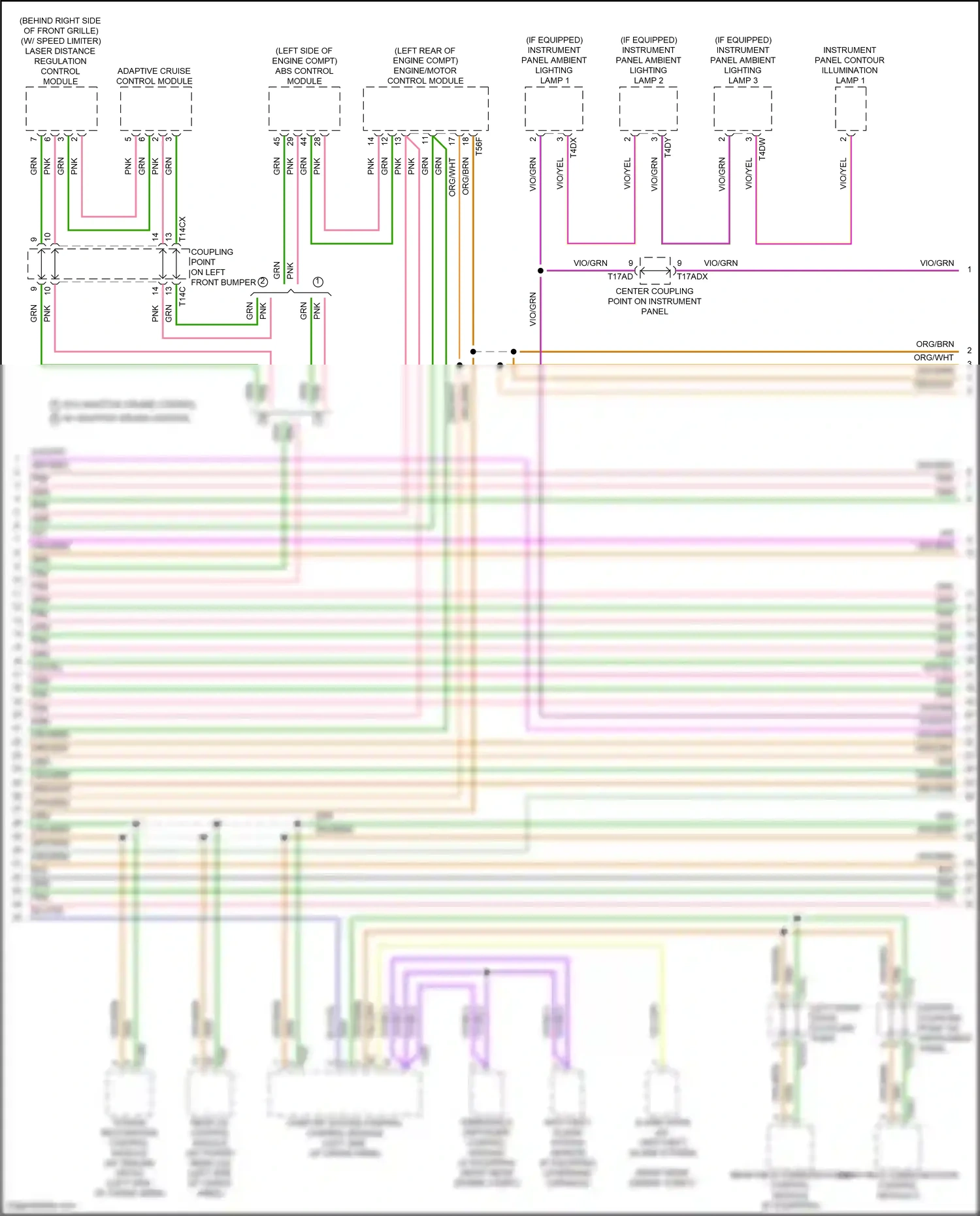 Wiring diagram rear lid control module for Audi SQ8 I facelift (2023-2024) (1 of 6)