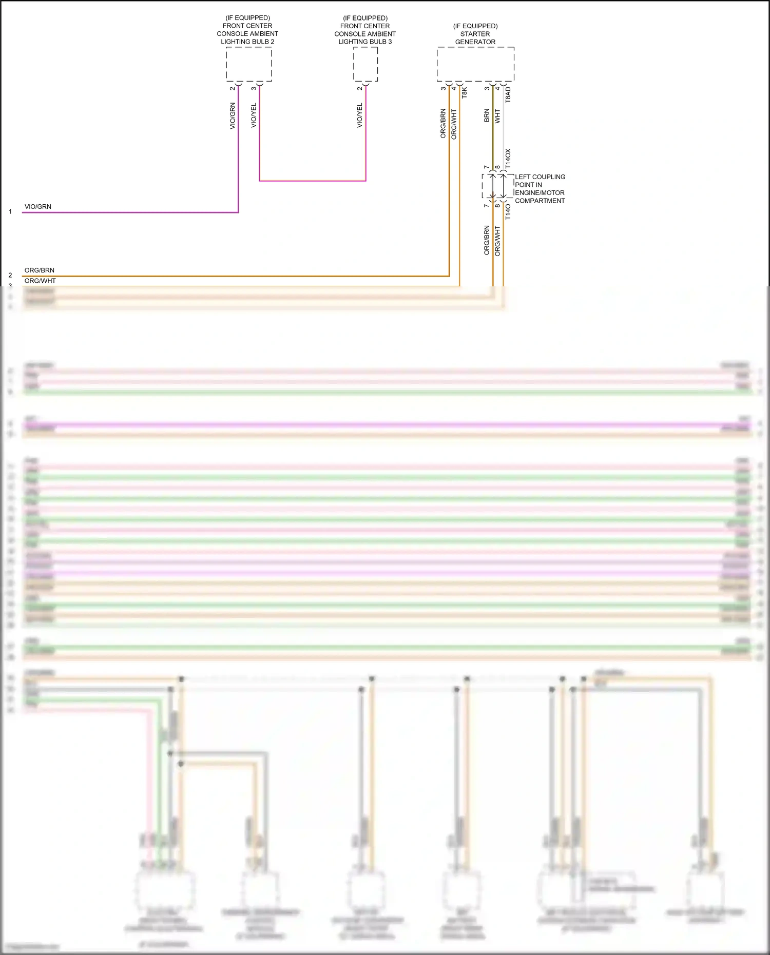 Wiring diagram thermal management control module for Audi SQ8 I facelift (2023-2024) (1 of 1)