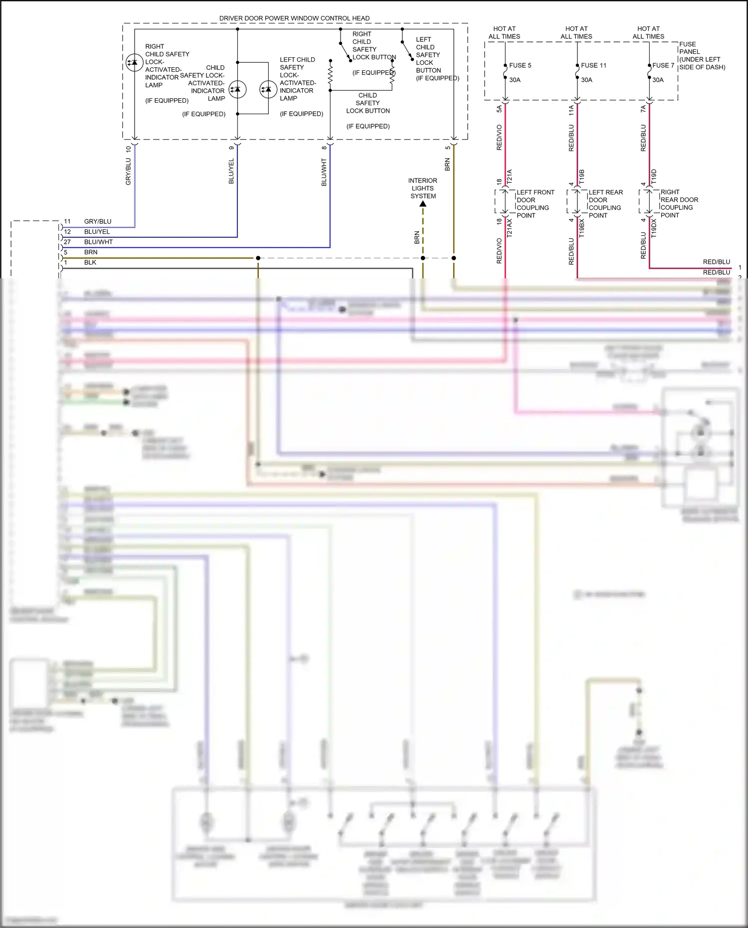 Wiring diagram w/ safe function for Audi SQ8 I facelift (2023-2024) (1 of 4)
