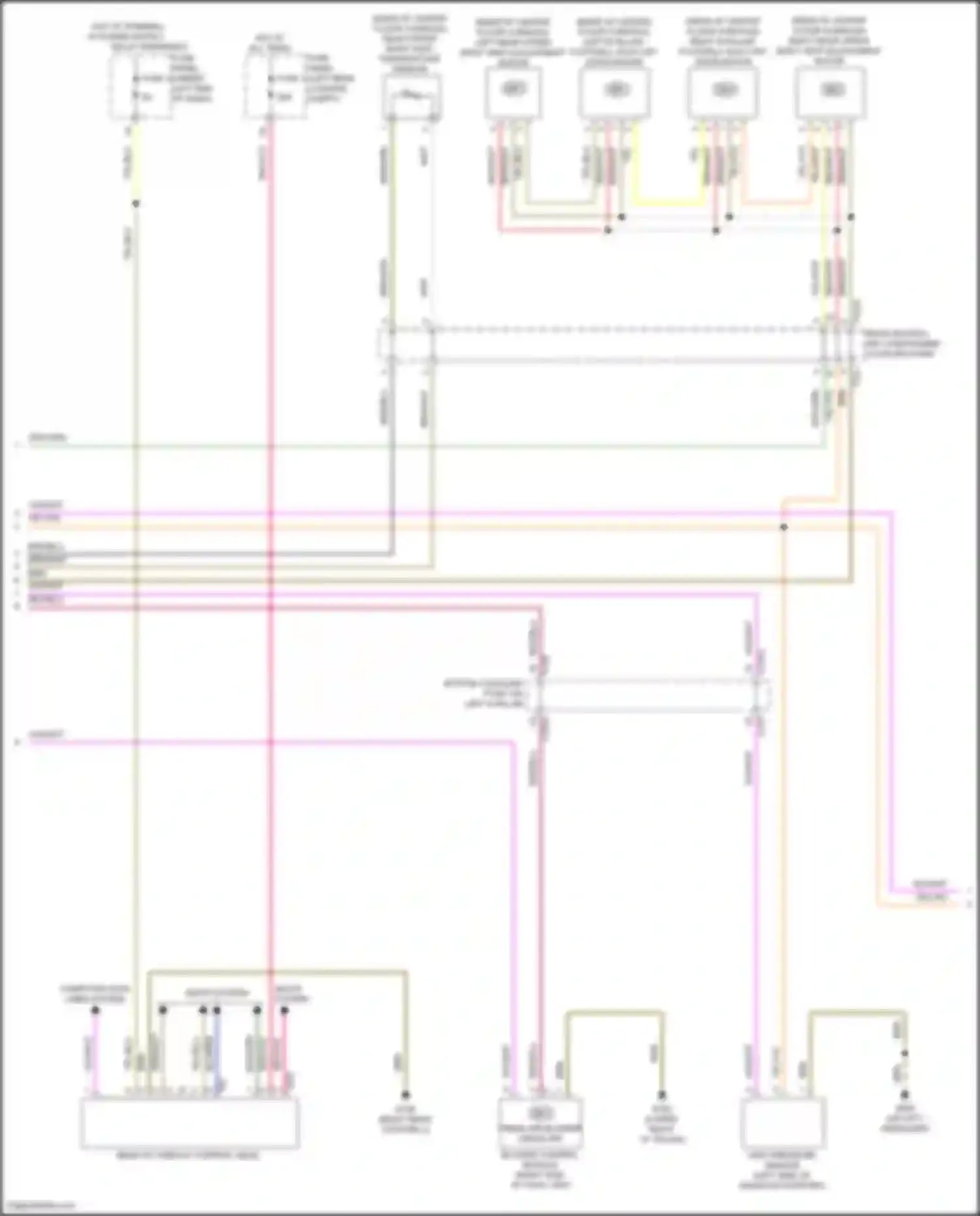 SQ8 Audi I (2019-2023): Automatic a/c circuit, w/ climatronic & rear control w/o multi-zone & impact pressure control (3 of 4)