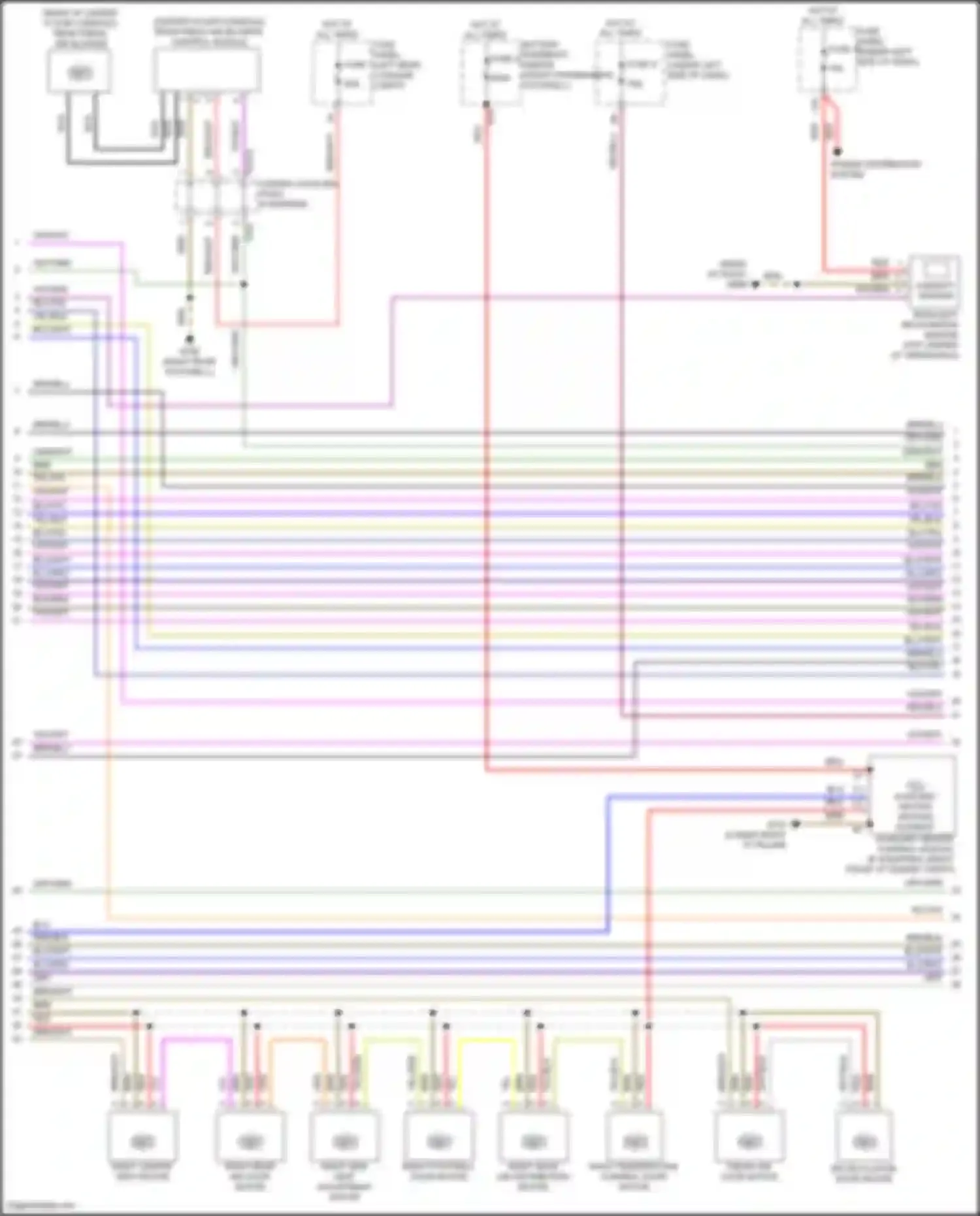 SQ8 Audi I (2019-2023): Automatic a/c circuit, w/ climatronic w/ multi-zone controls (2 of 5)