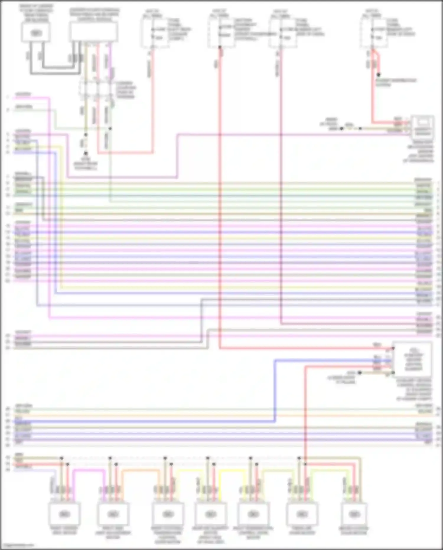 SQ8 Audi I (2019-2023): Automatic a/c circuit, w/o climatronic (2 of 6)