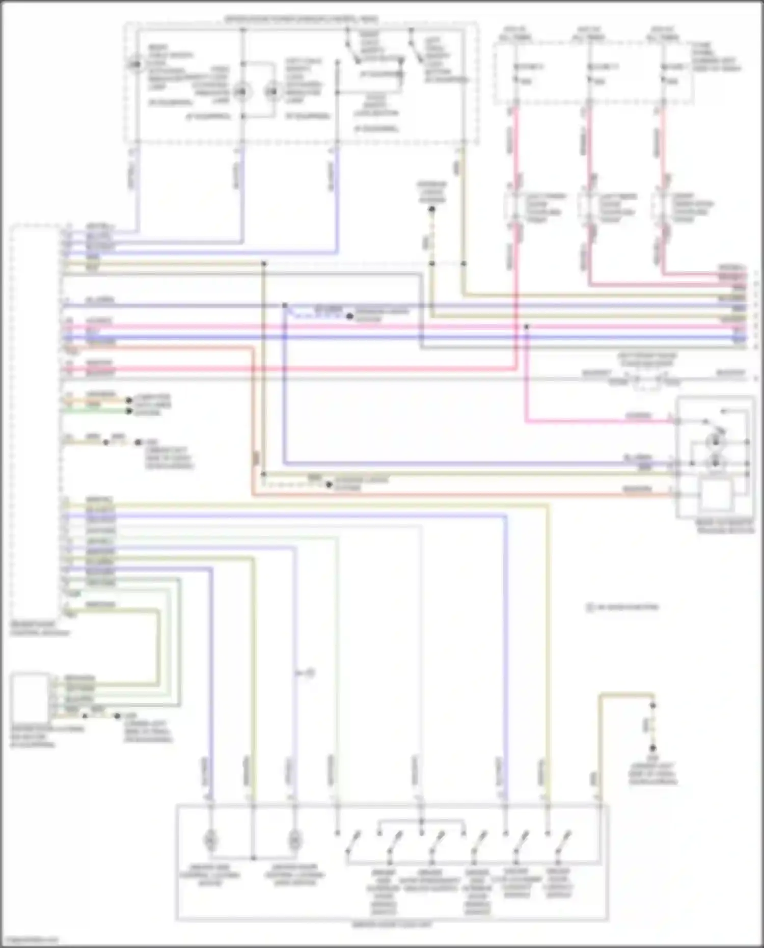 SQ8 Audi I (2019-2023): Forced entry circuit (1 of 6)