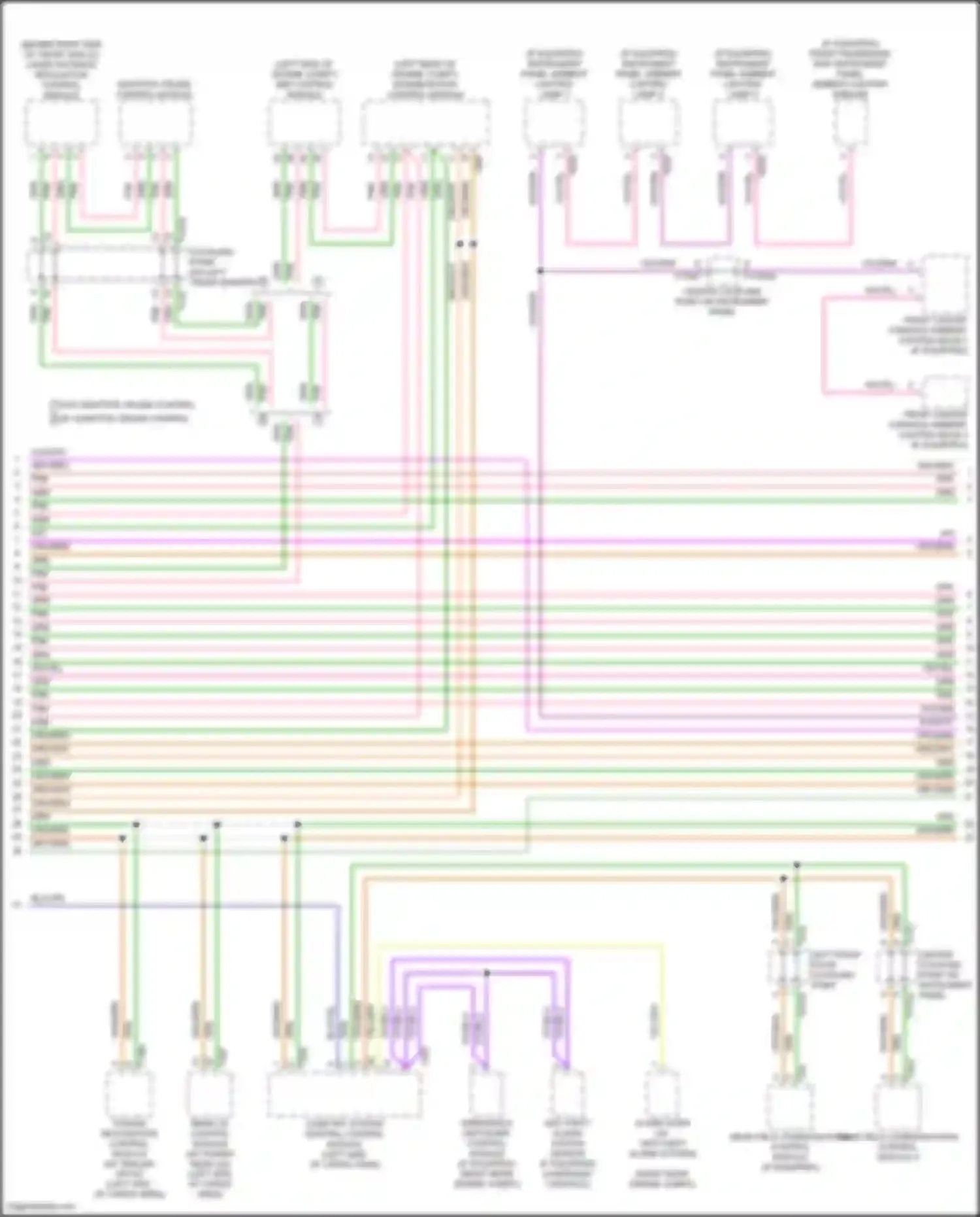 SQ8 Audi I (2019-2023): Computer data lines circuit (3 of 8)