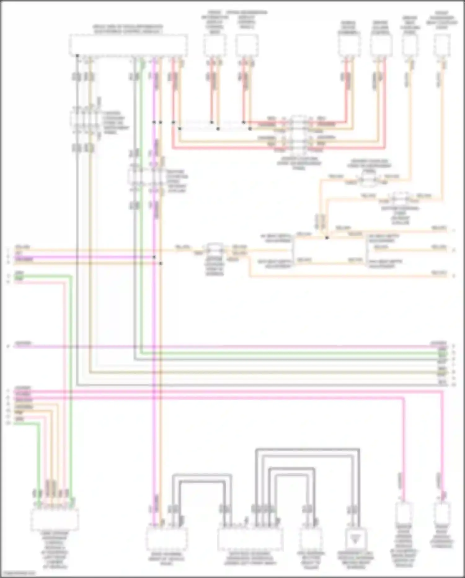 SQ8 Audi I (2019-2023): Computer data lines circuit (7 of 8)