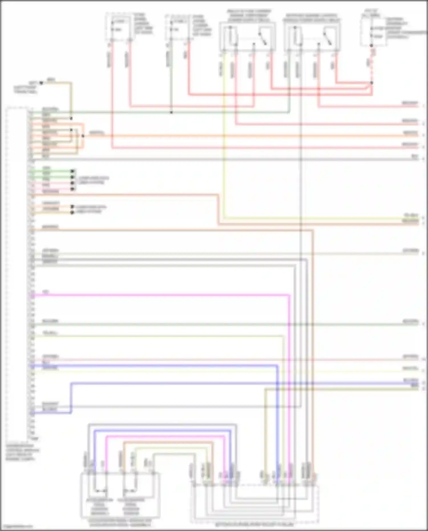 SQ8 Audi I (2019-2023): Wiring diagram engine performance 4.0l turbo hybrid (1 of 12)