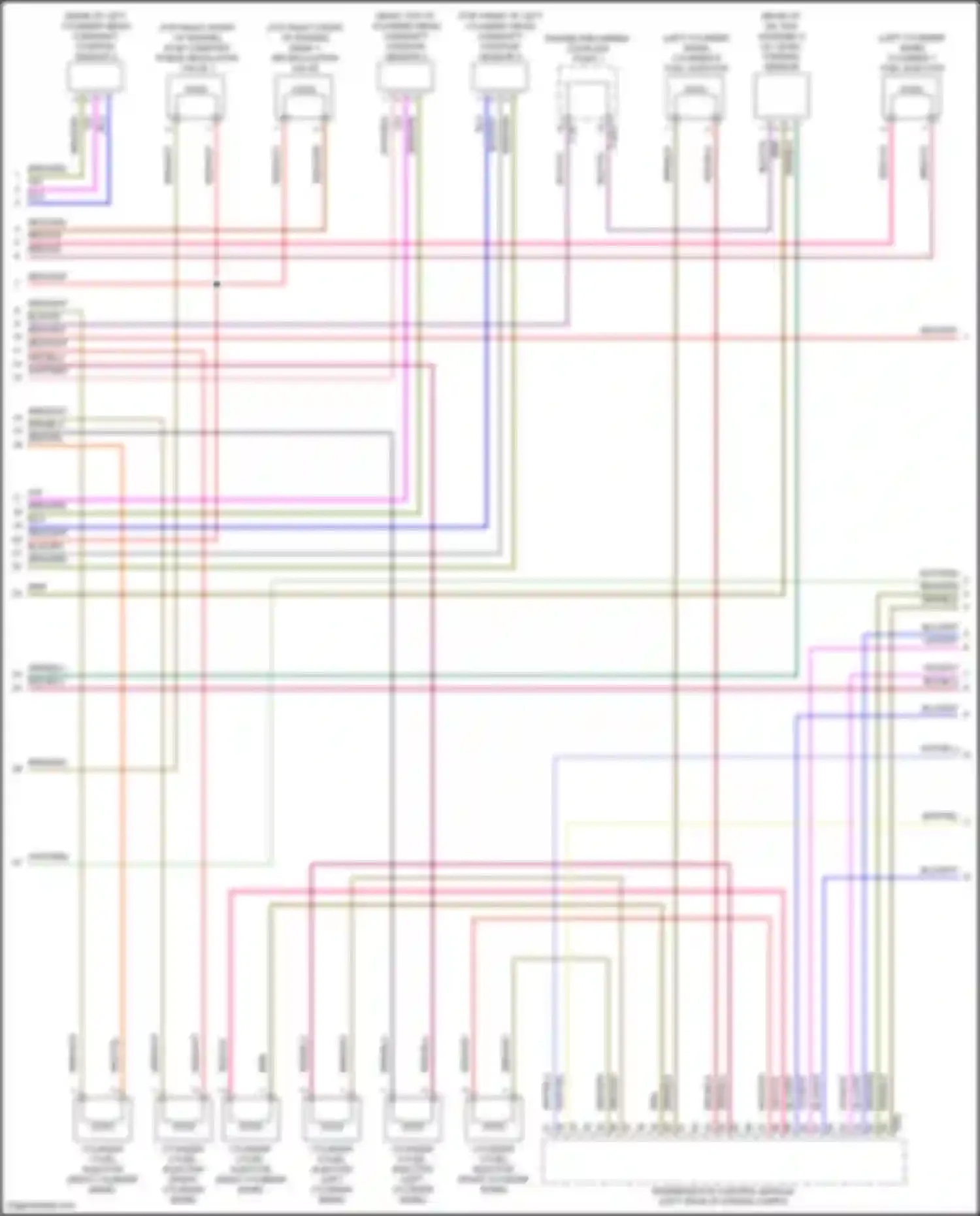 SQ8 Audi I (2019-2023): Wiring diagram engine performance 4.0l turbo hybrid (10 of 12)