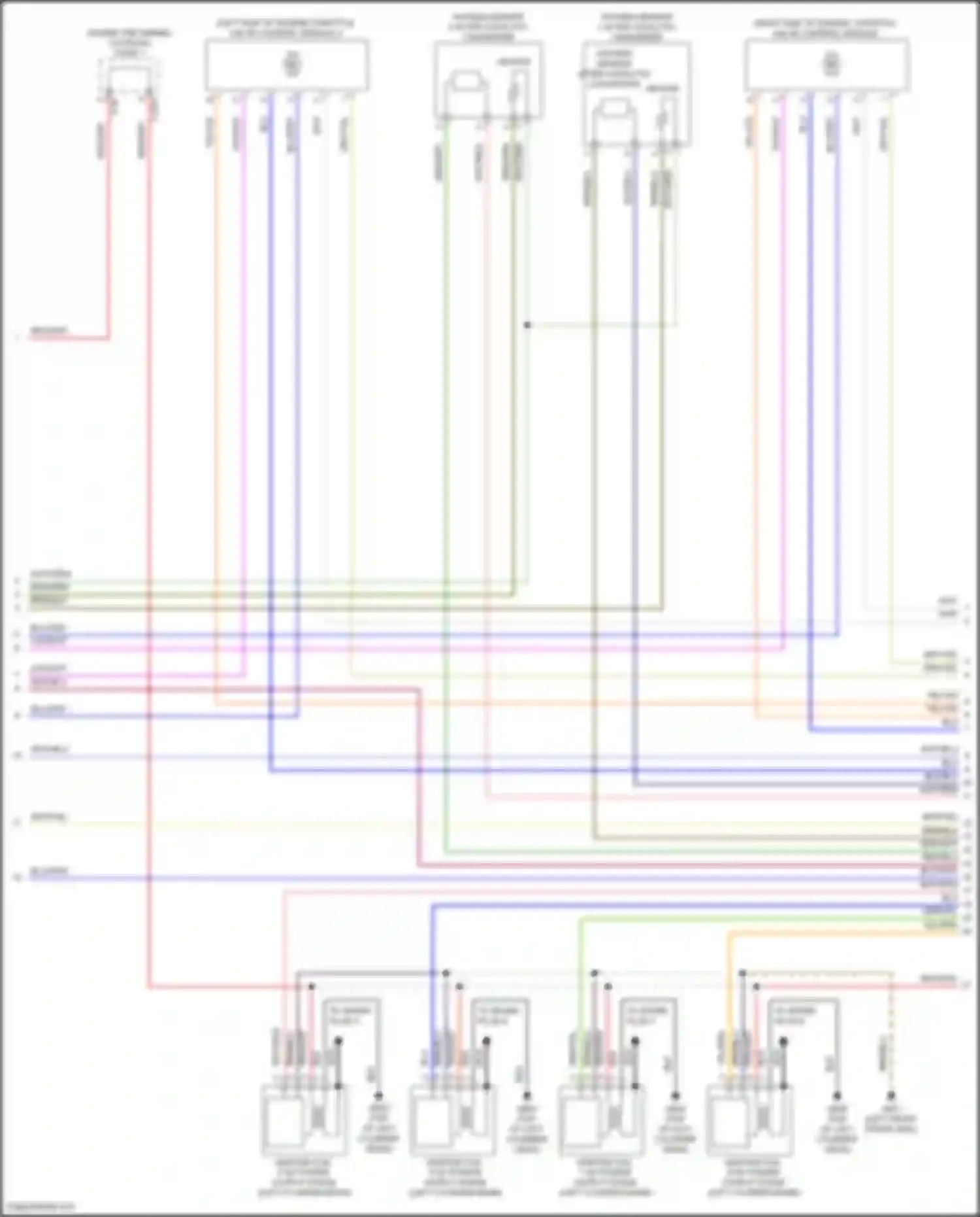 SQ8 Audi I (2019-2023): Wiring diagram engine performance 4.0l turbo hybrid (11 of 12)