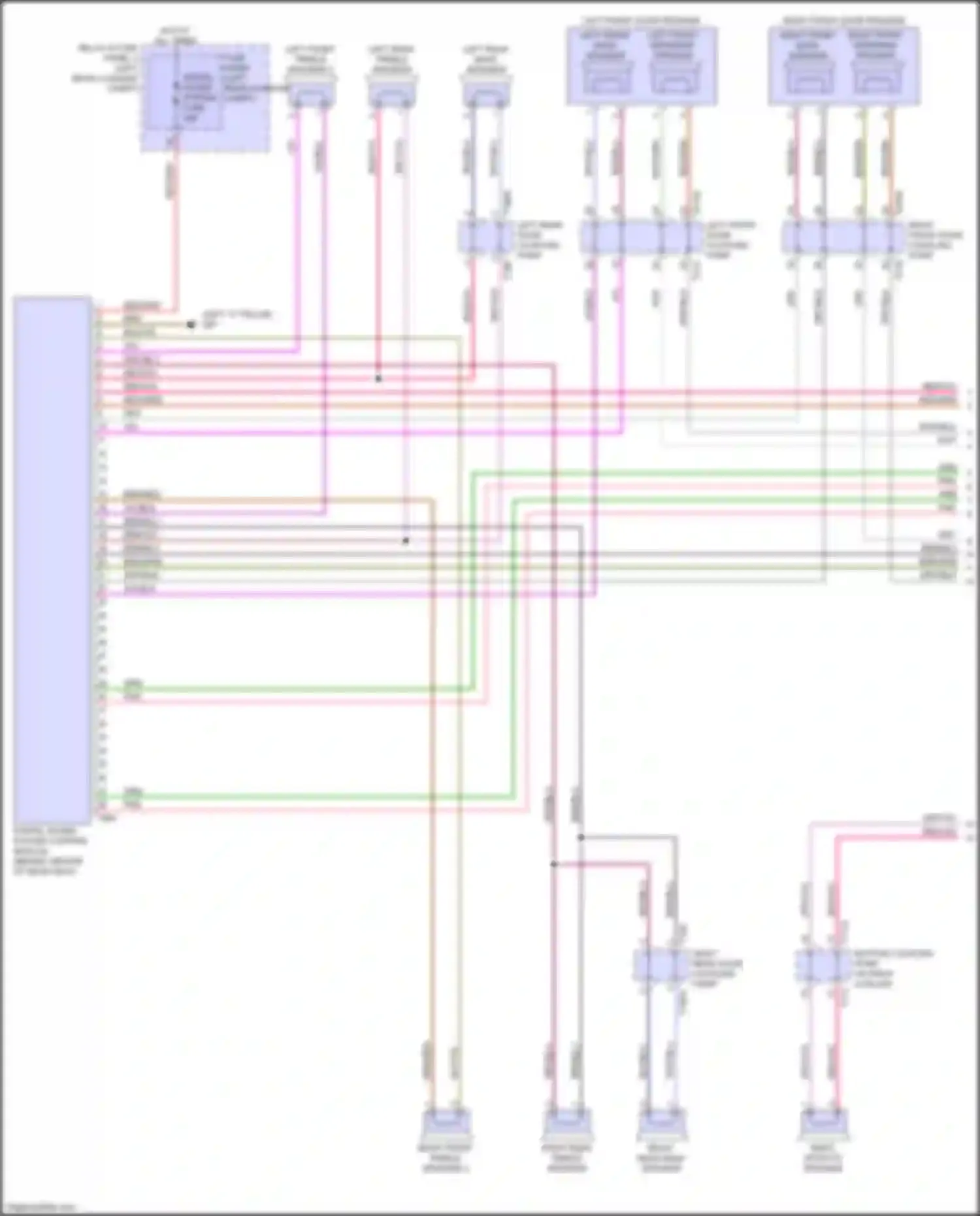 SQ8 Audi I (2019-2023): Navigation circuit, w/ amplifier w/o high end sound (1 of 5)