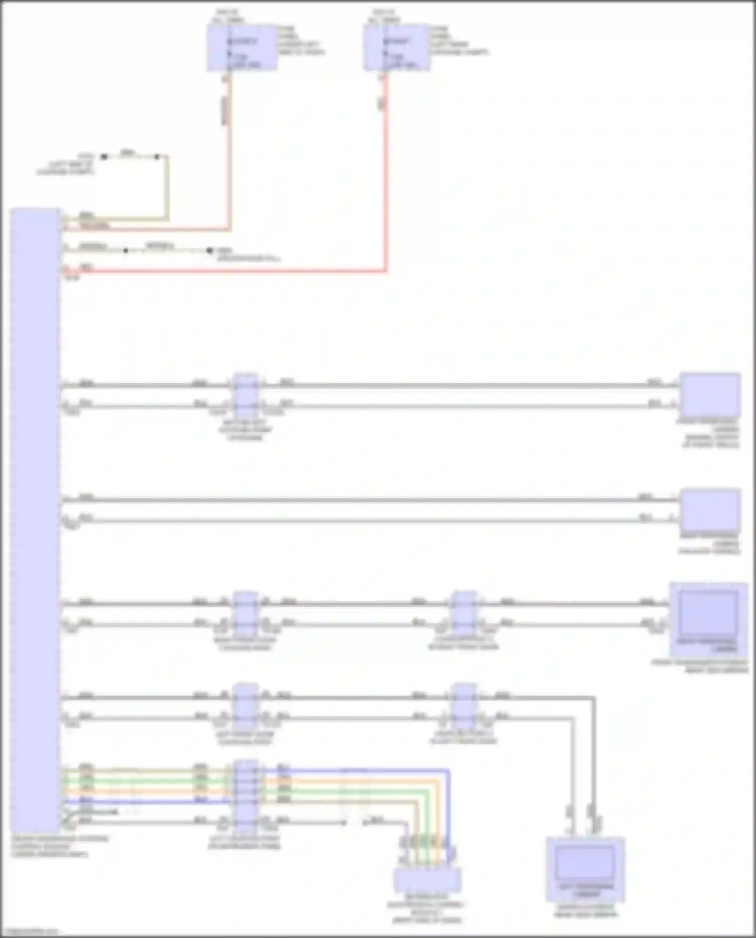 SQ8 Audi I (2019-2023): Peripheral camera circuit