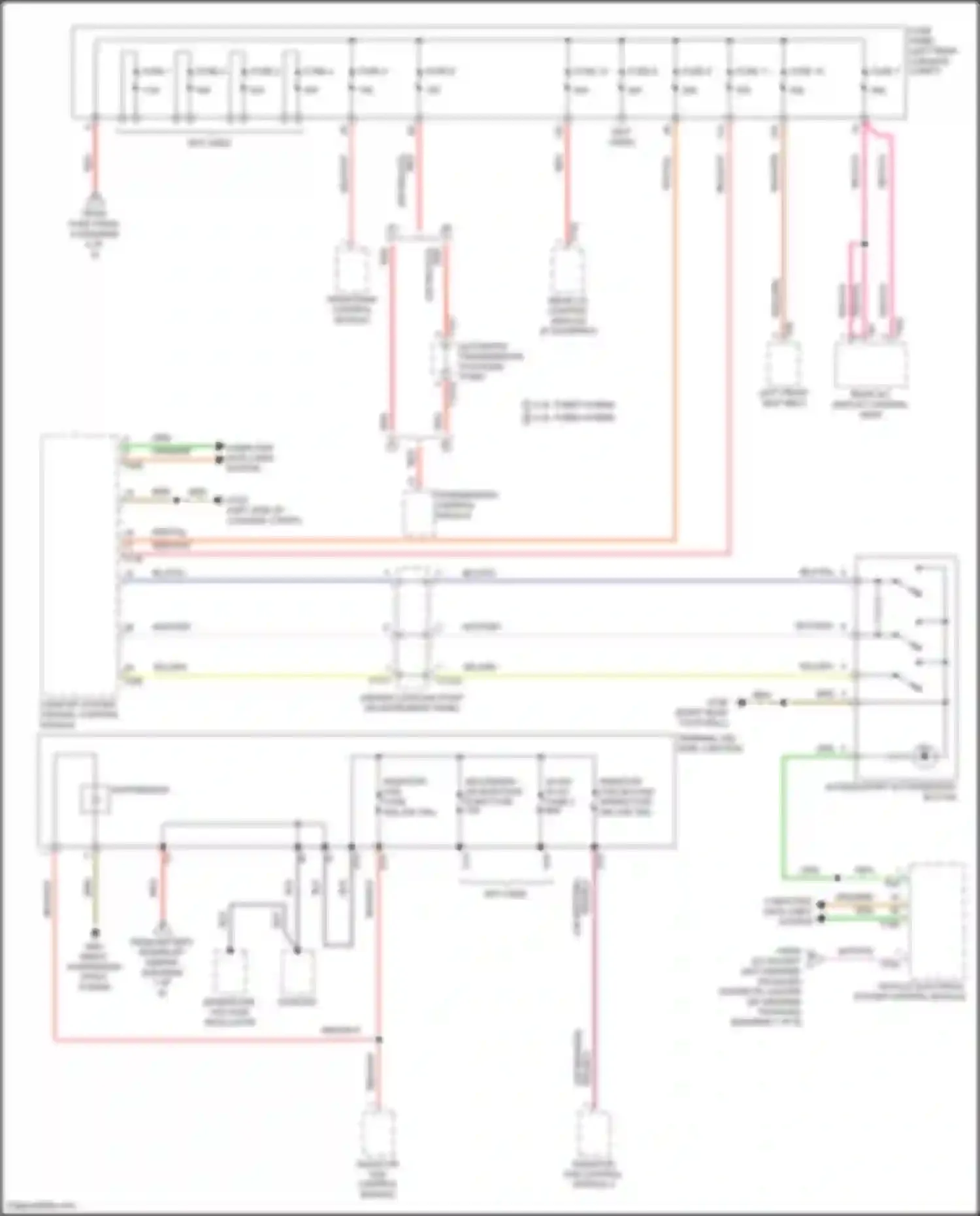 SQ8 Audi I (2019-2023): Power distribution circuit (3 of 9)