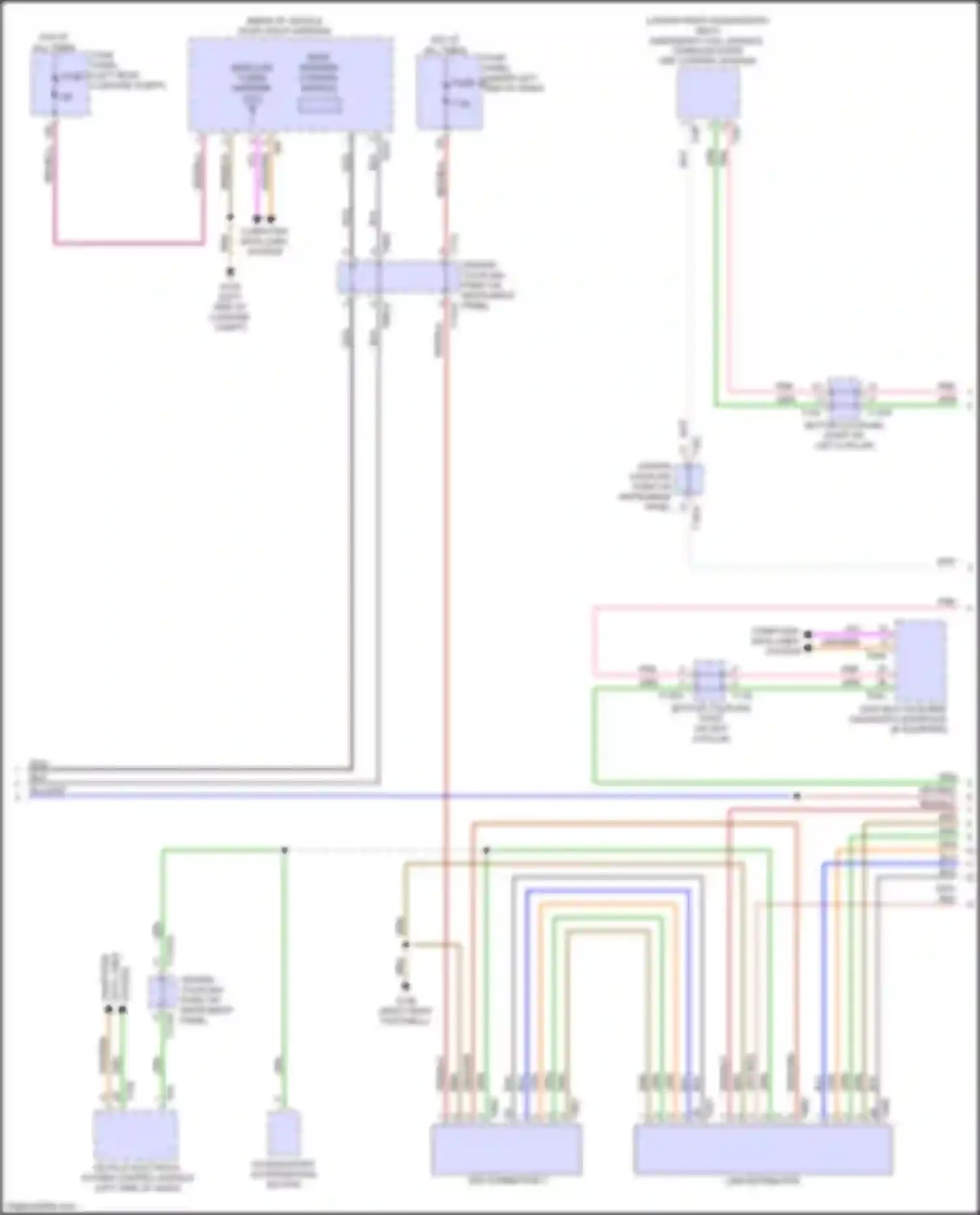SQ8 Audi I (2019-2023): Radio circuit, w/o amplifier (3 of 4)