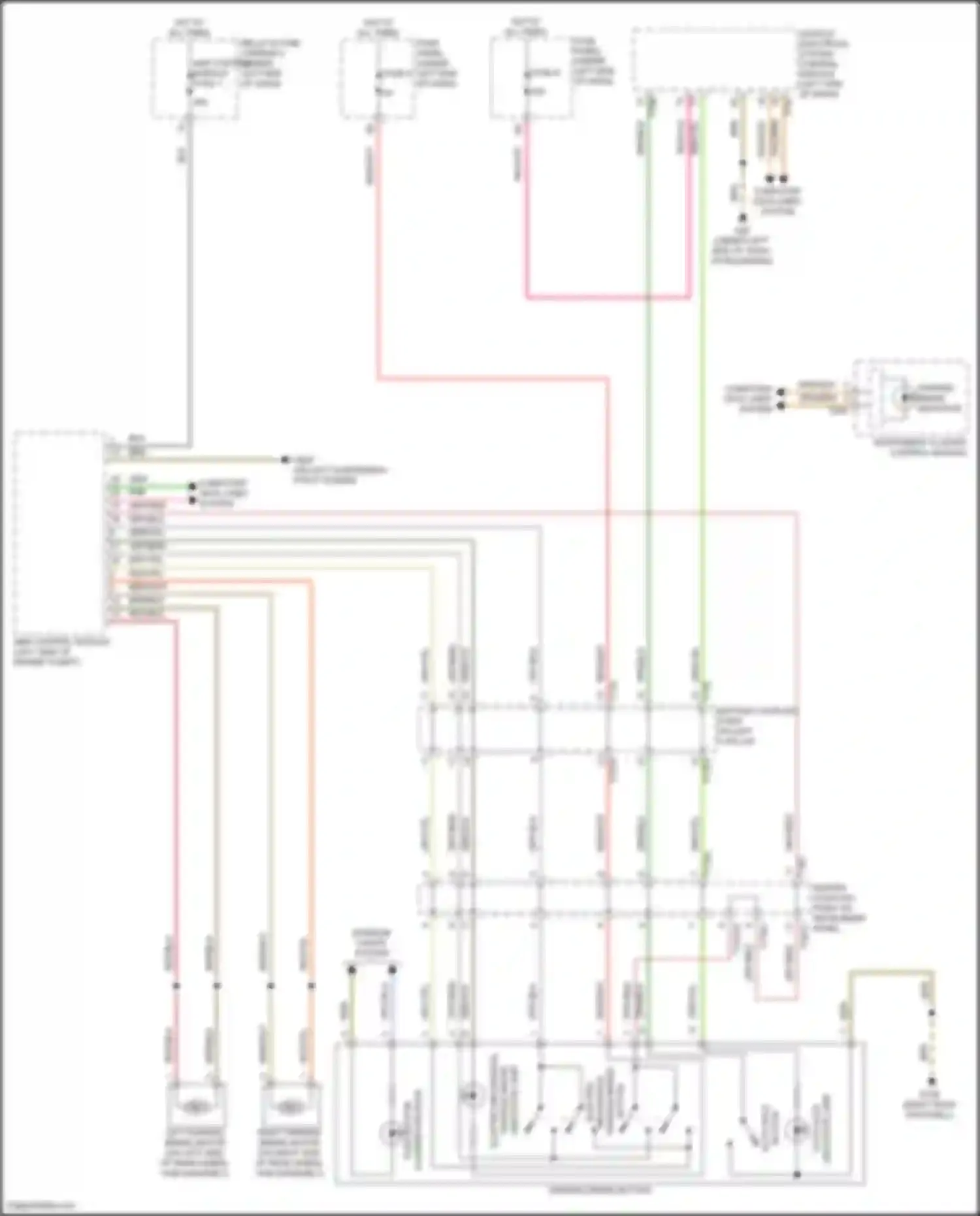 SQ8 Audi I (2019-2023): Park brake release circuit