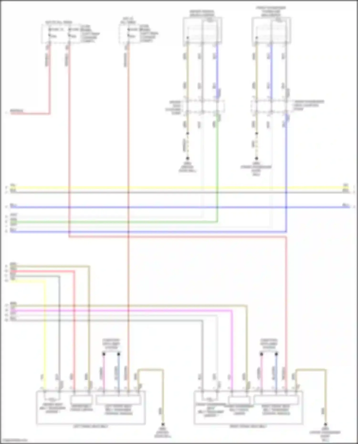 SQ8 Audi I (2019-2023): Supplemental restraints circuit (4 of 6)