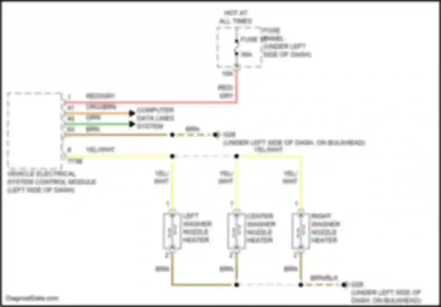 SQ8 Audi I (2019-2023): Jet heater circuit