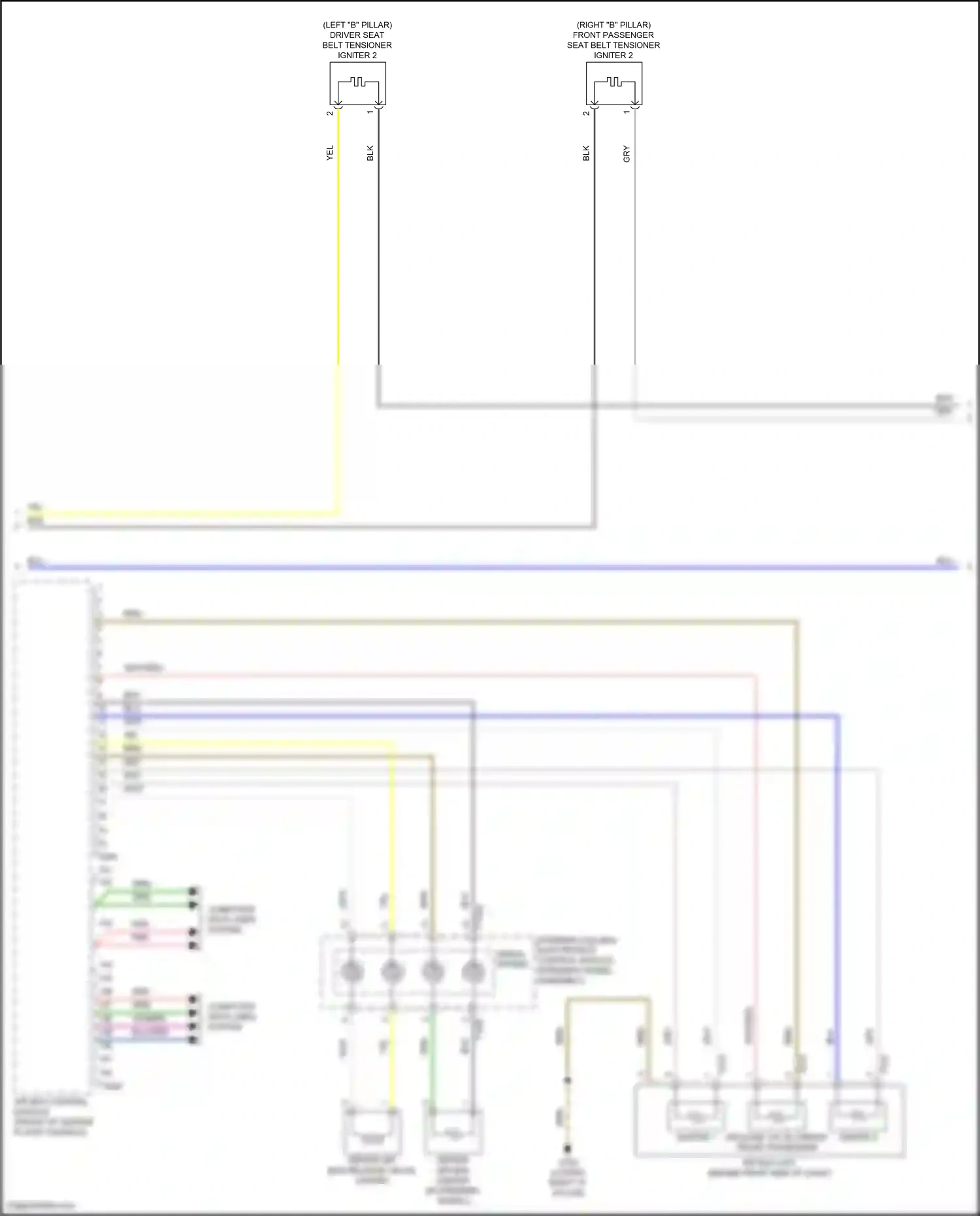 Wiring diagram blu for Audi SQ8 I (2019-2023) (10 of 86)