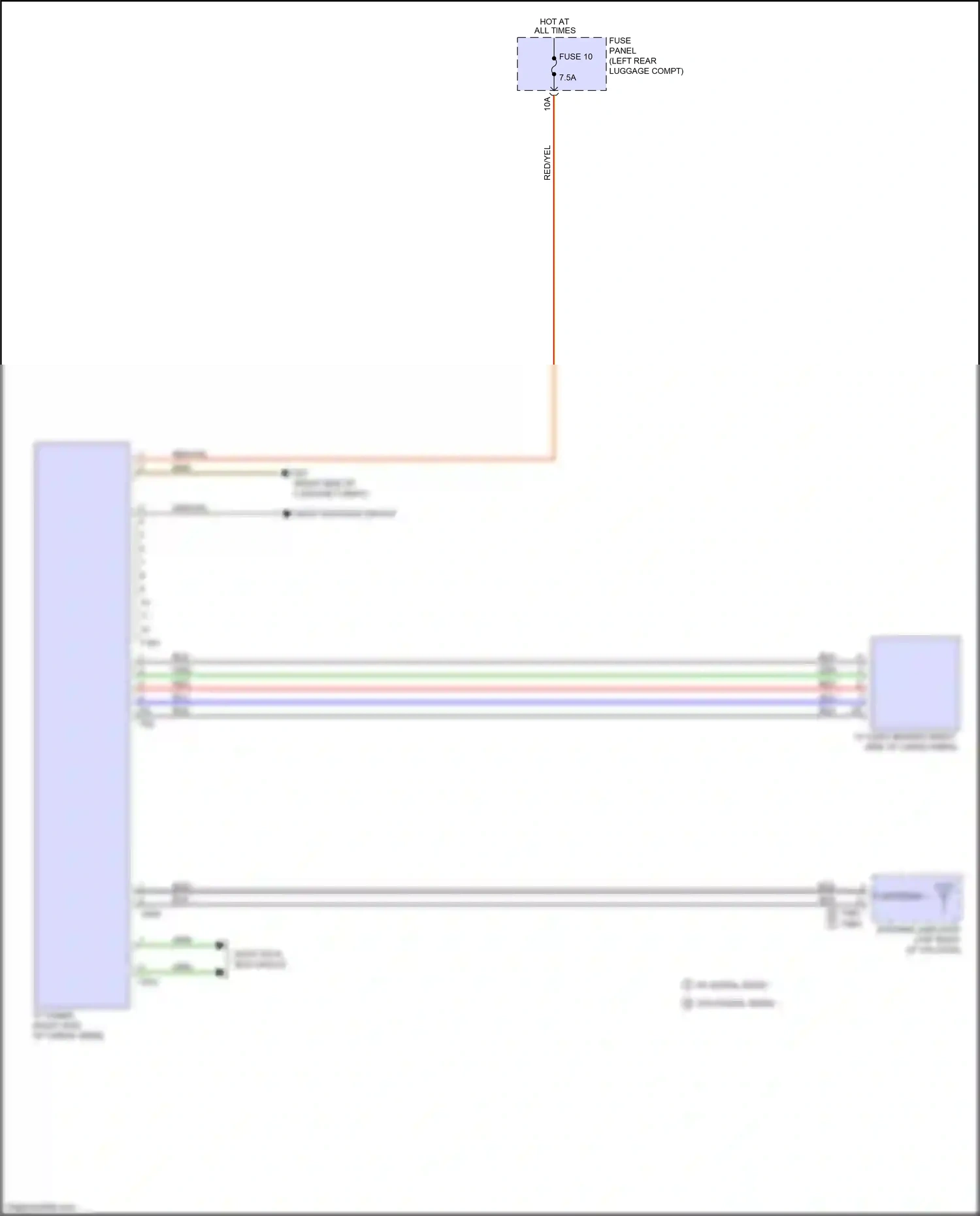 Wiring diagram blu for Audi SQ8 I (2019-2023) (70 of 86)
