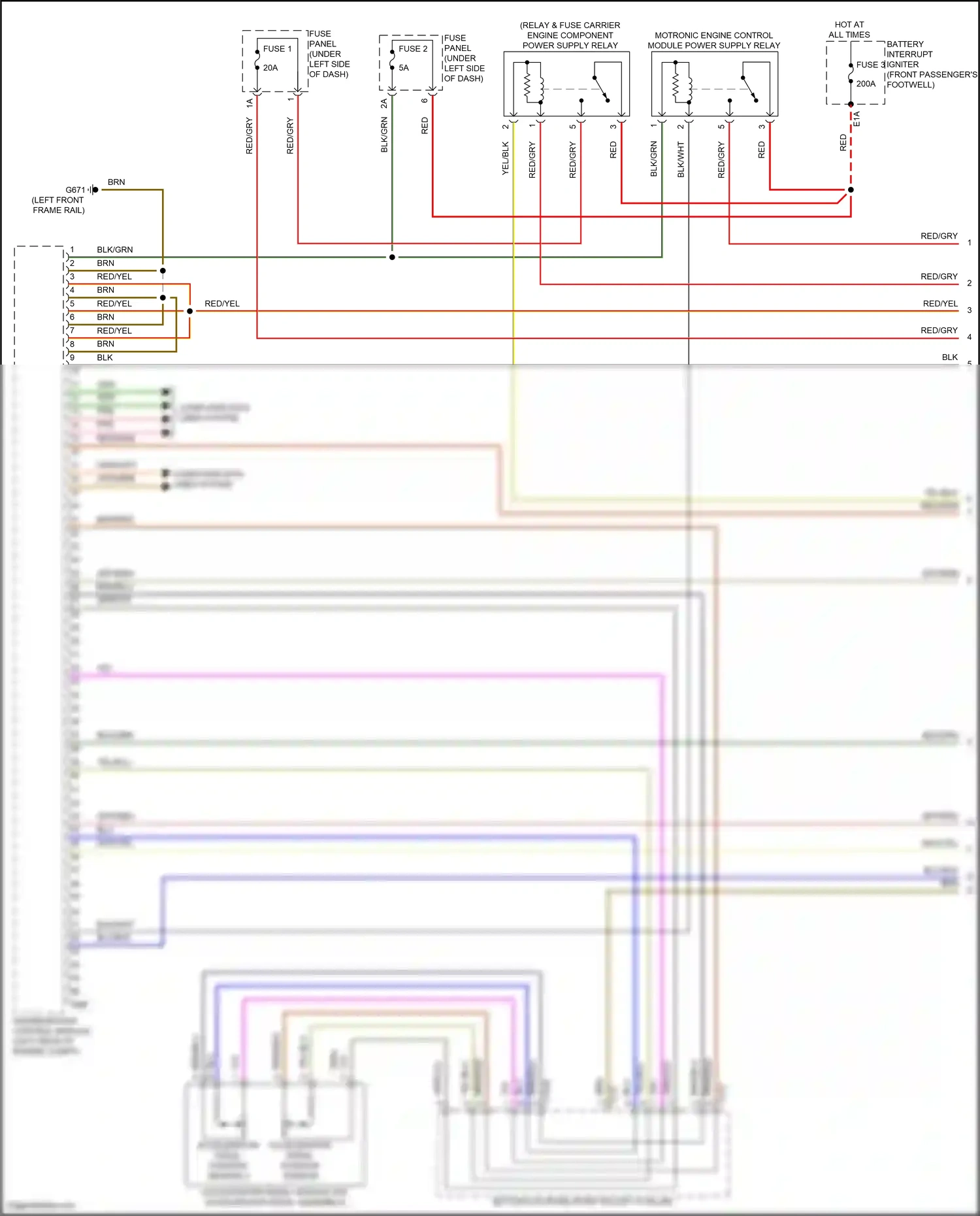 Wiring diagram brn for Audi SQ8 I (2019-2023) (175 of 182)