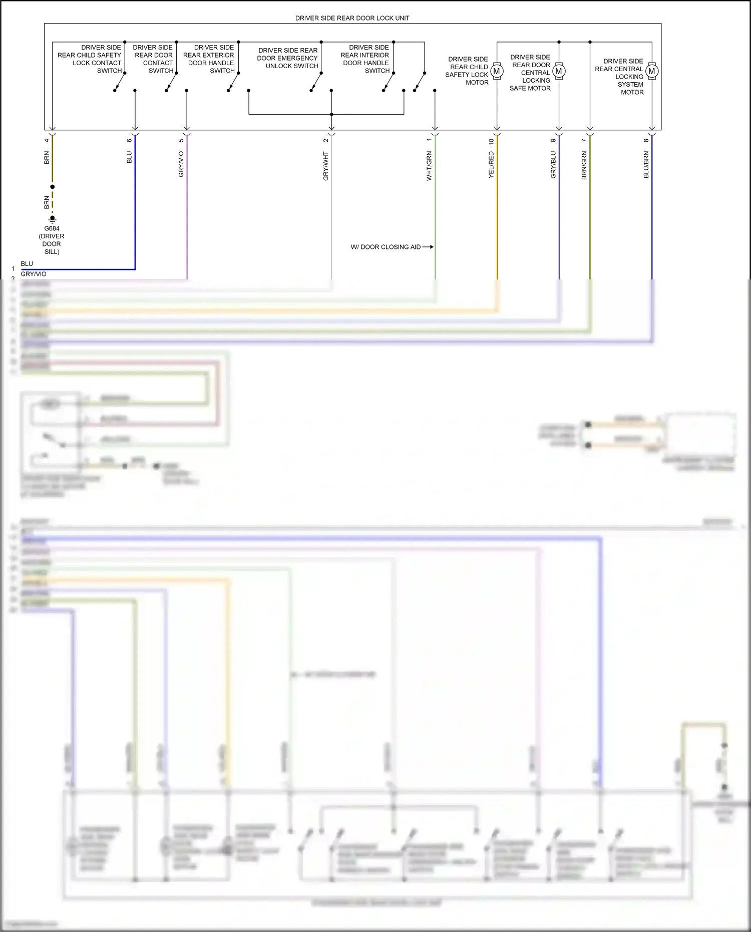 Wiring diagram computer data lines system for Audi SQ8 I (2019-2023) (2 of 132)