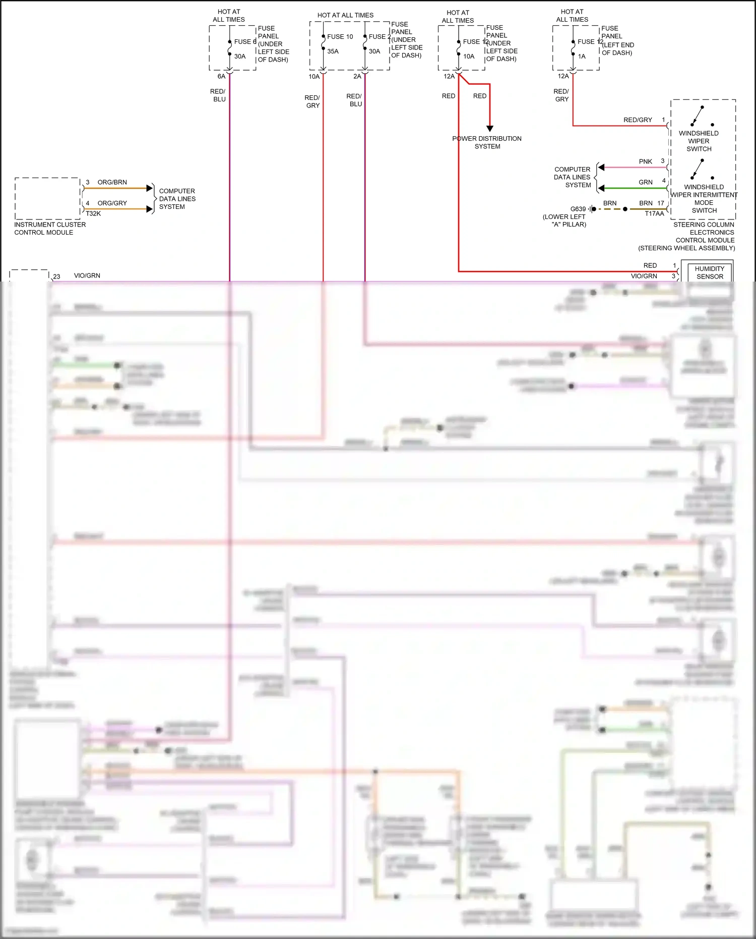 Wiring diagram computer data lines system for Audi SQ8 I (2019-2023) (50 of 132)