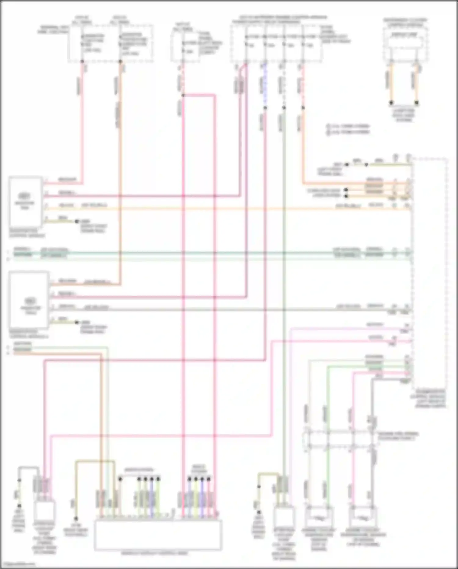 Wiring diagram display unit for Audi SQ8 I (2019-2023)