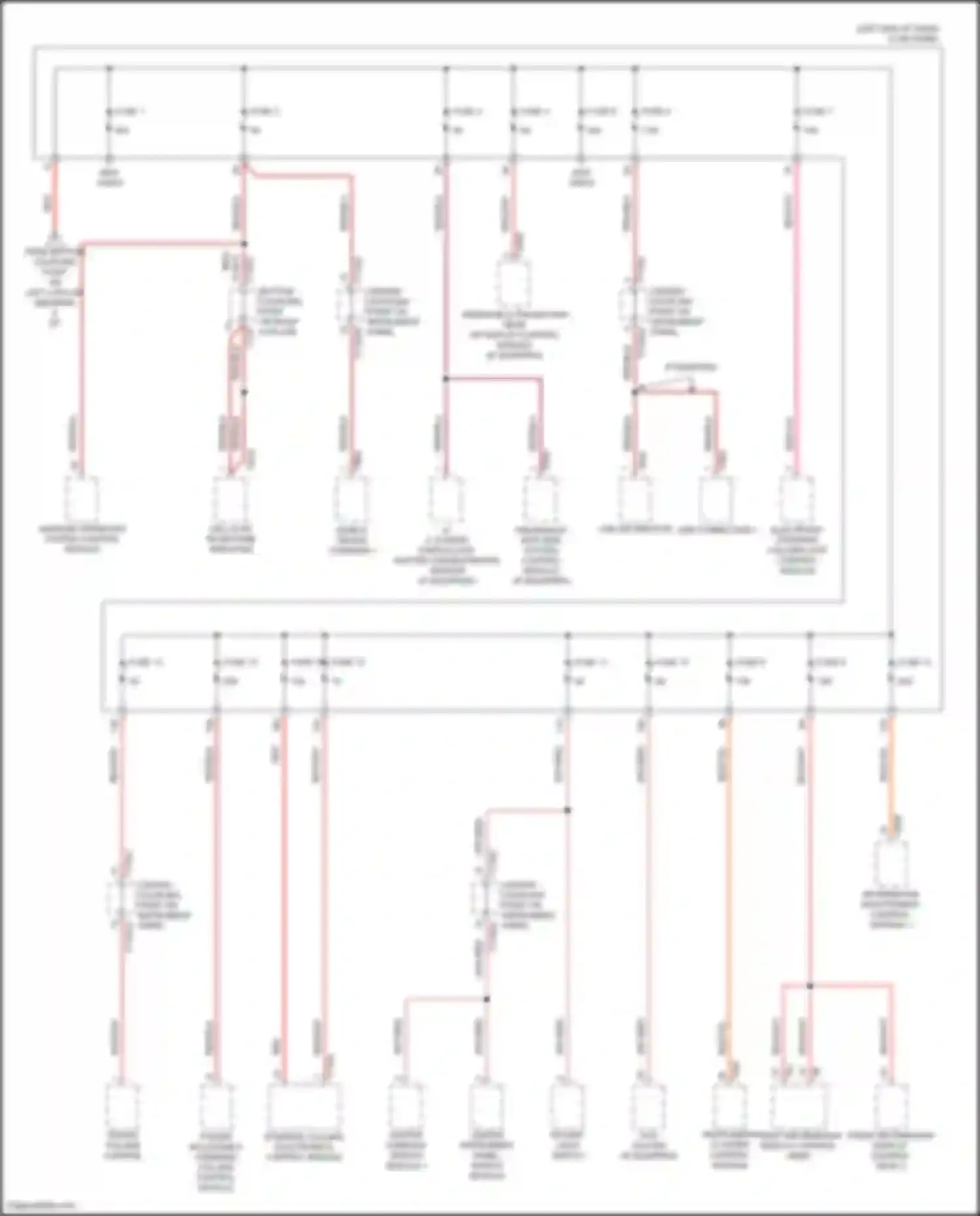 Wiring diagram fuse 16 for Audi SQ8 I (2019-2023) (6 of 10)