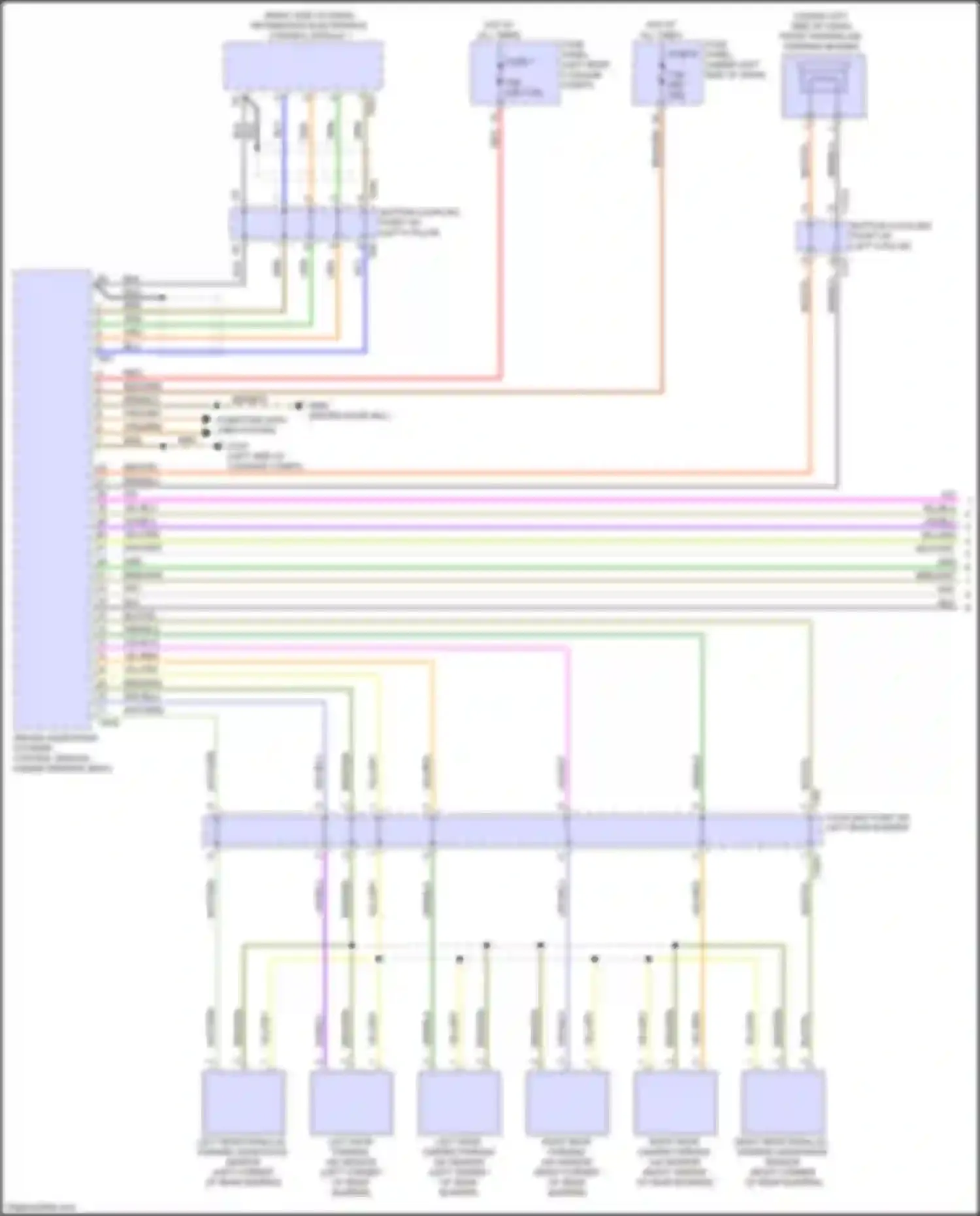 Wiring diagram fuse panel j for Audi SQ8 I (2019-2023) (11 of 16)