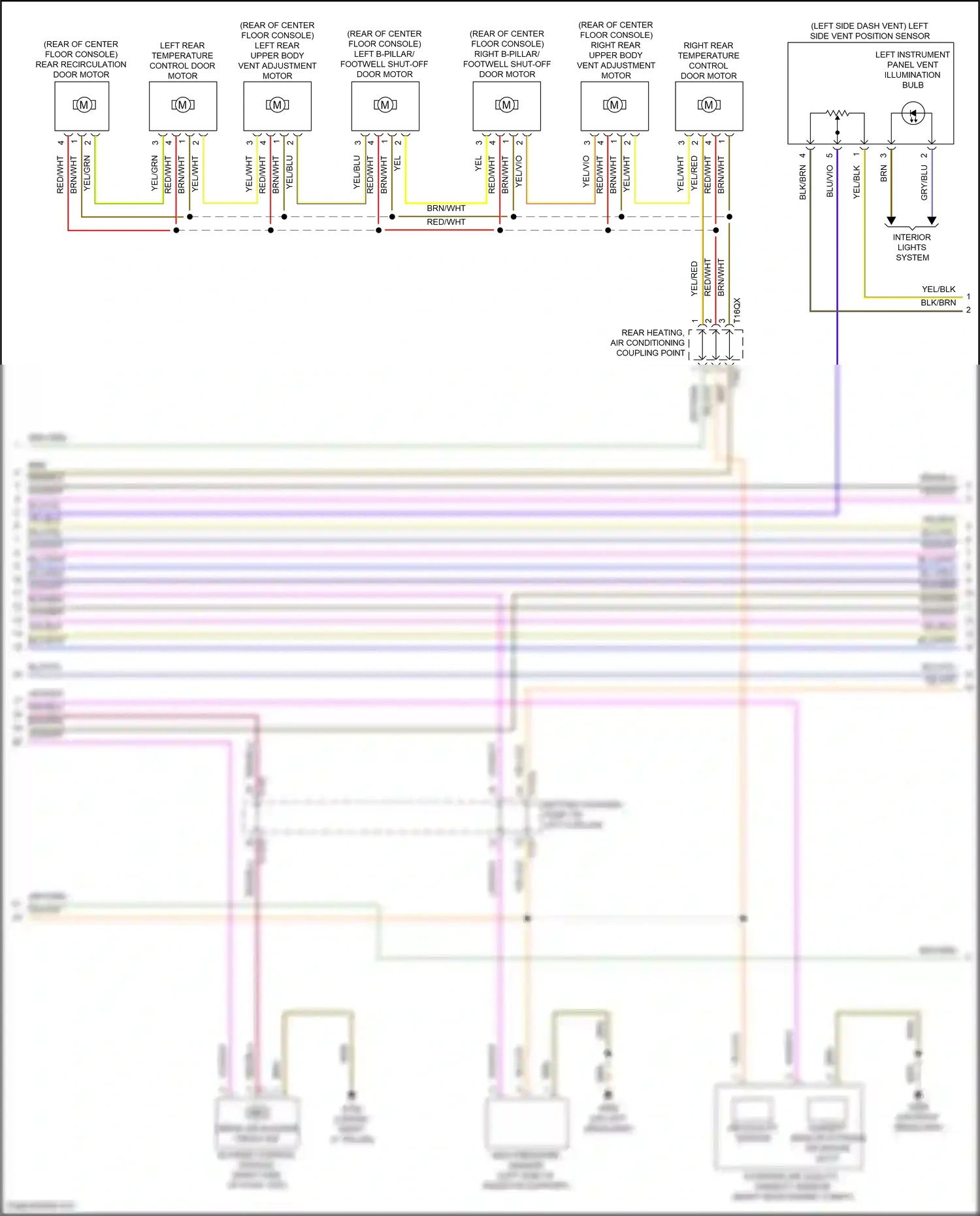 Wiring diagram high pressure sensor for Audi SQ8 I (2019-2023) (5 of 7)