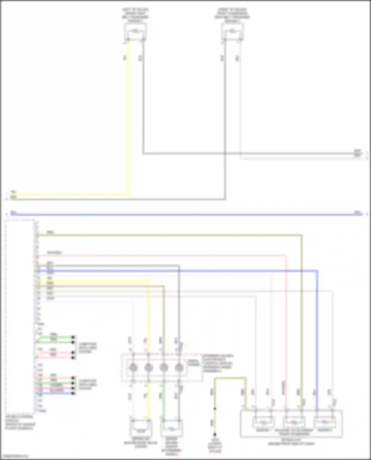 Wiring diagram computer data lines system for Audi SQ8 I (2019-2023)