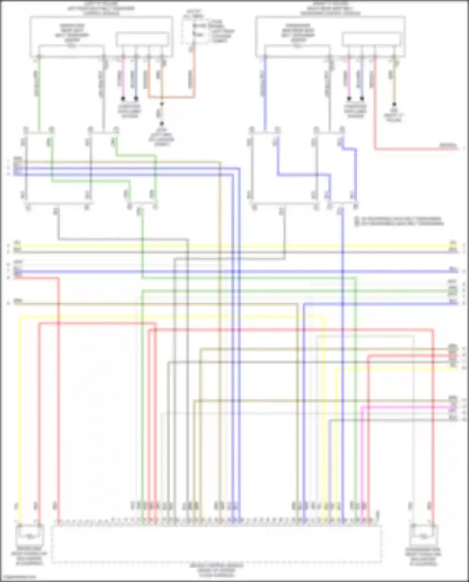 Wiring diagram fuse panel h for Audi SQ8 I (2019-2023)