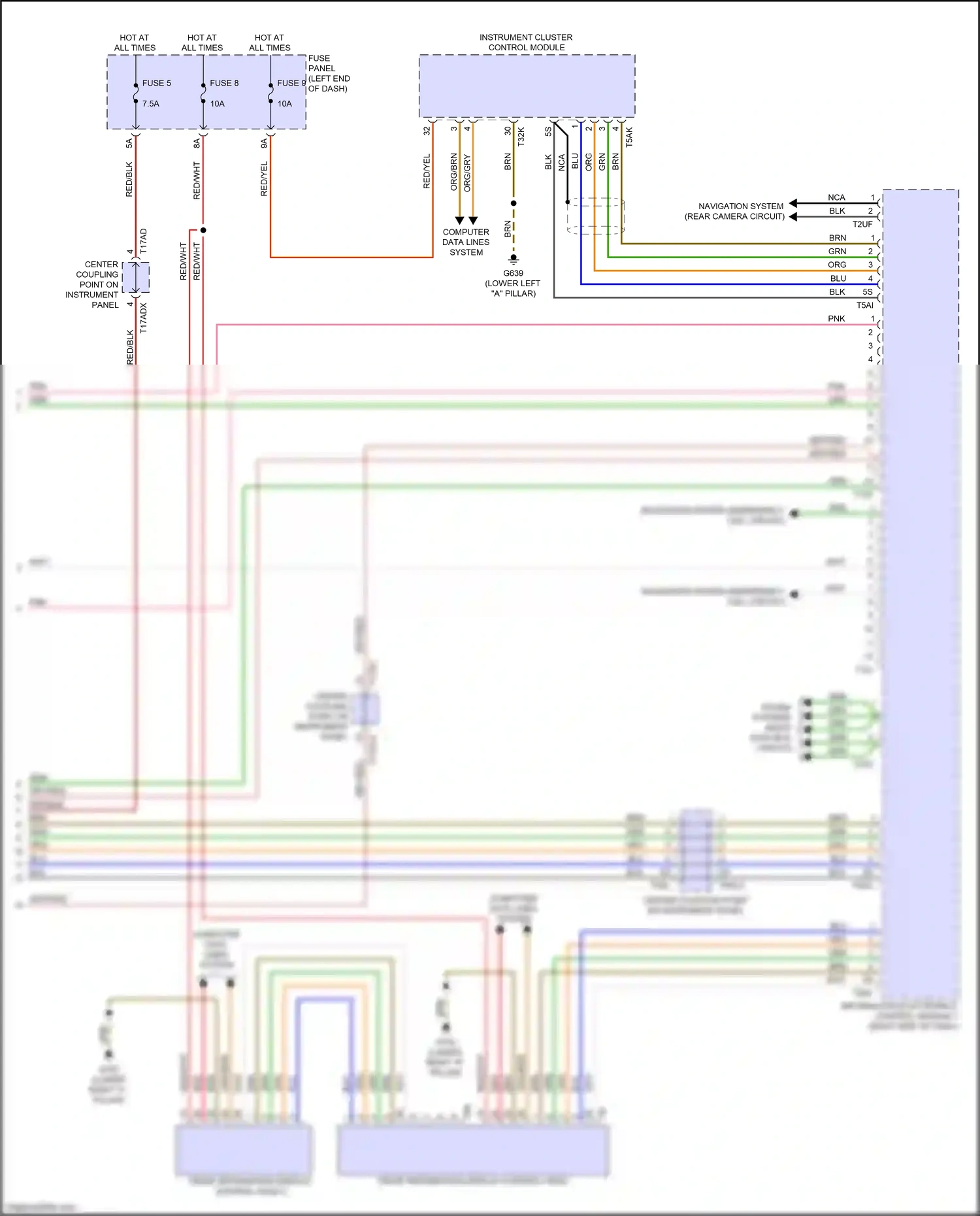 Wiring diagram nca for Audi SQ8 I (2019-2023) (29 of 51)