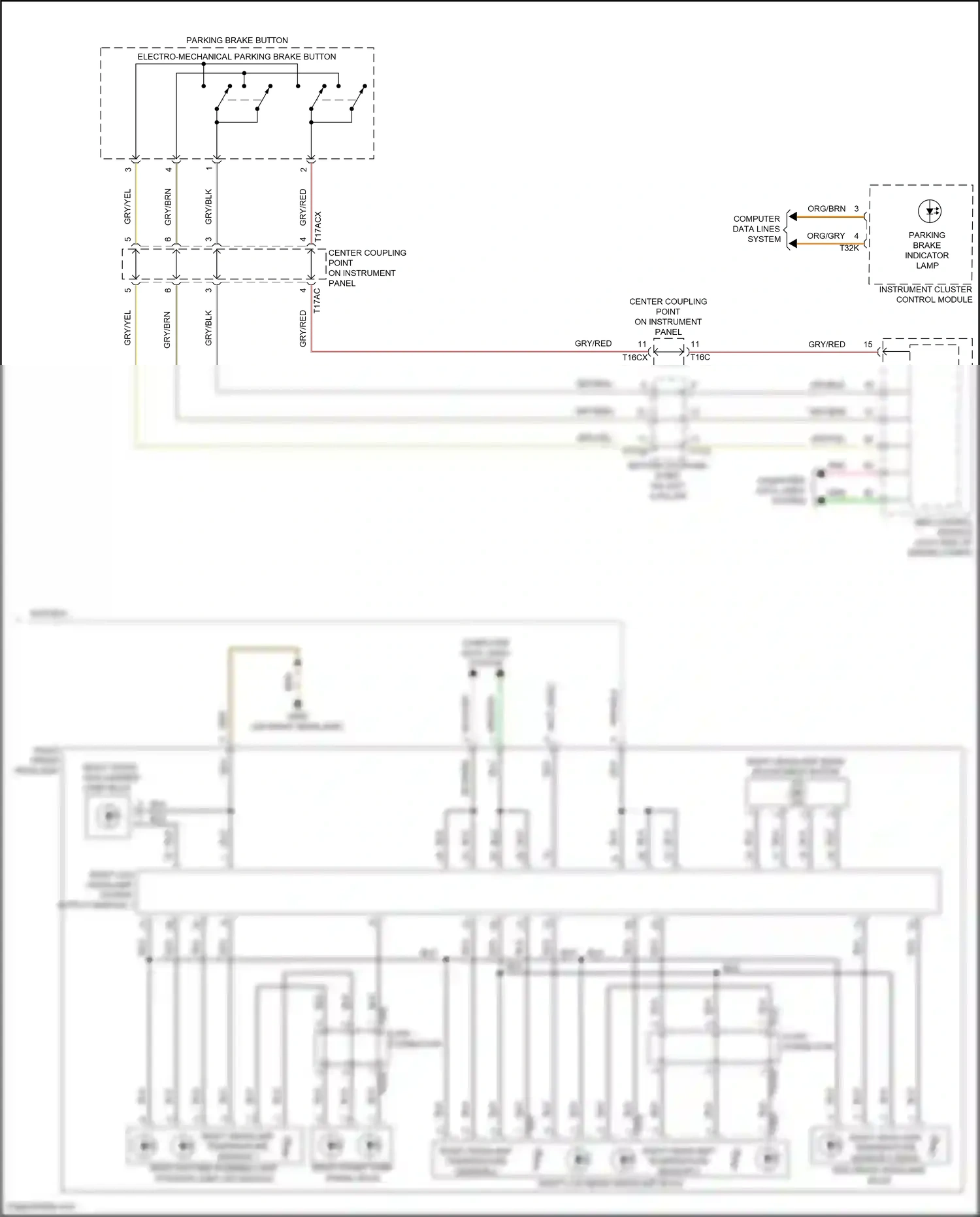 Wiring diagram right front headlamp for Audi SQ8 I (2019-2023) (4 of 4)