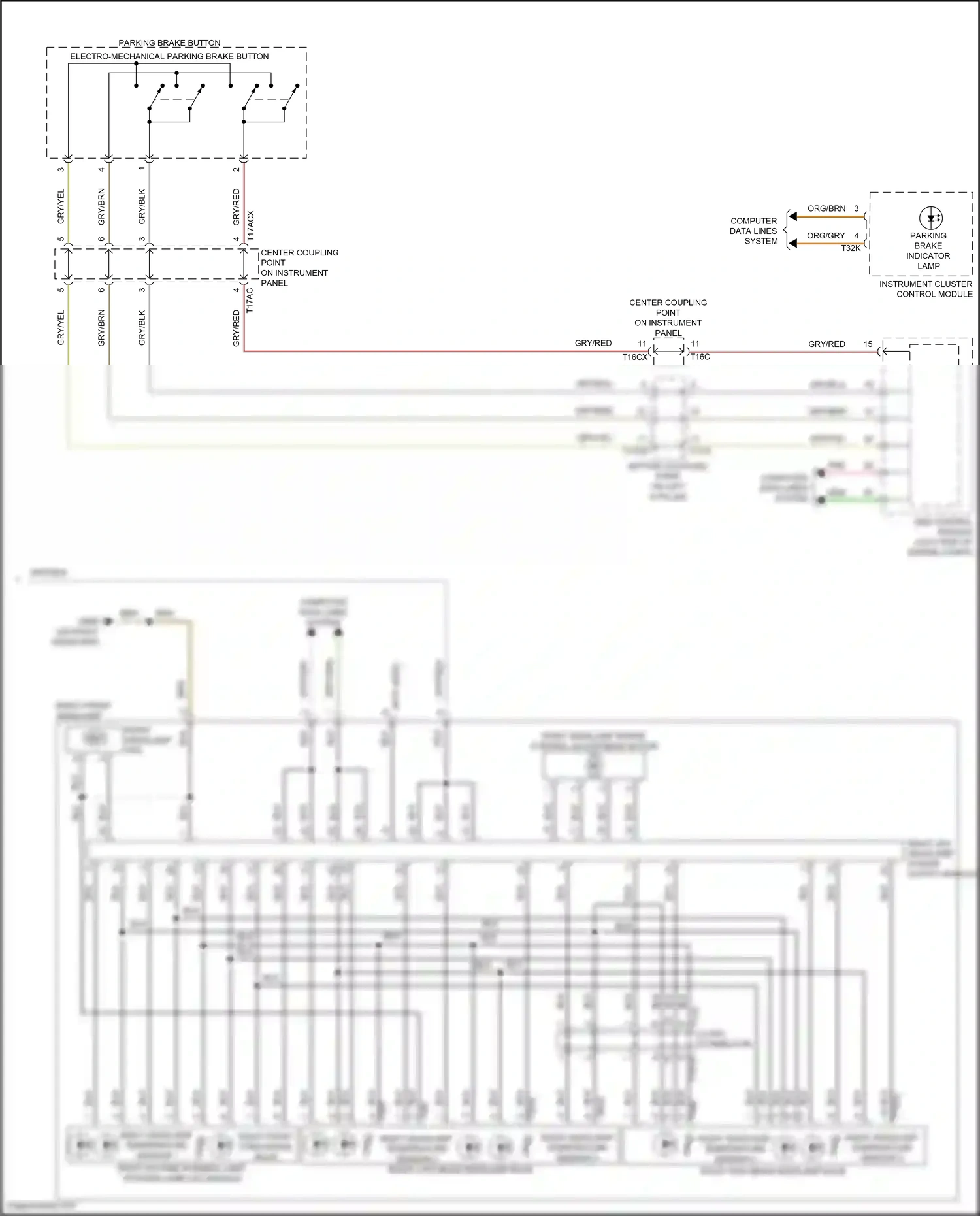 Wiring diagram right headlamp temperature sensor 3 for Audi SQ8 I (2019-2023) (1 of 2)