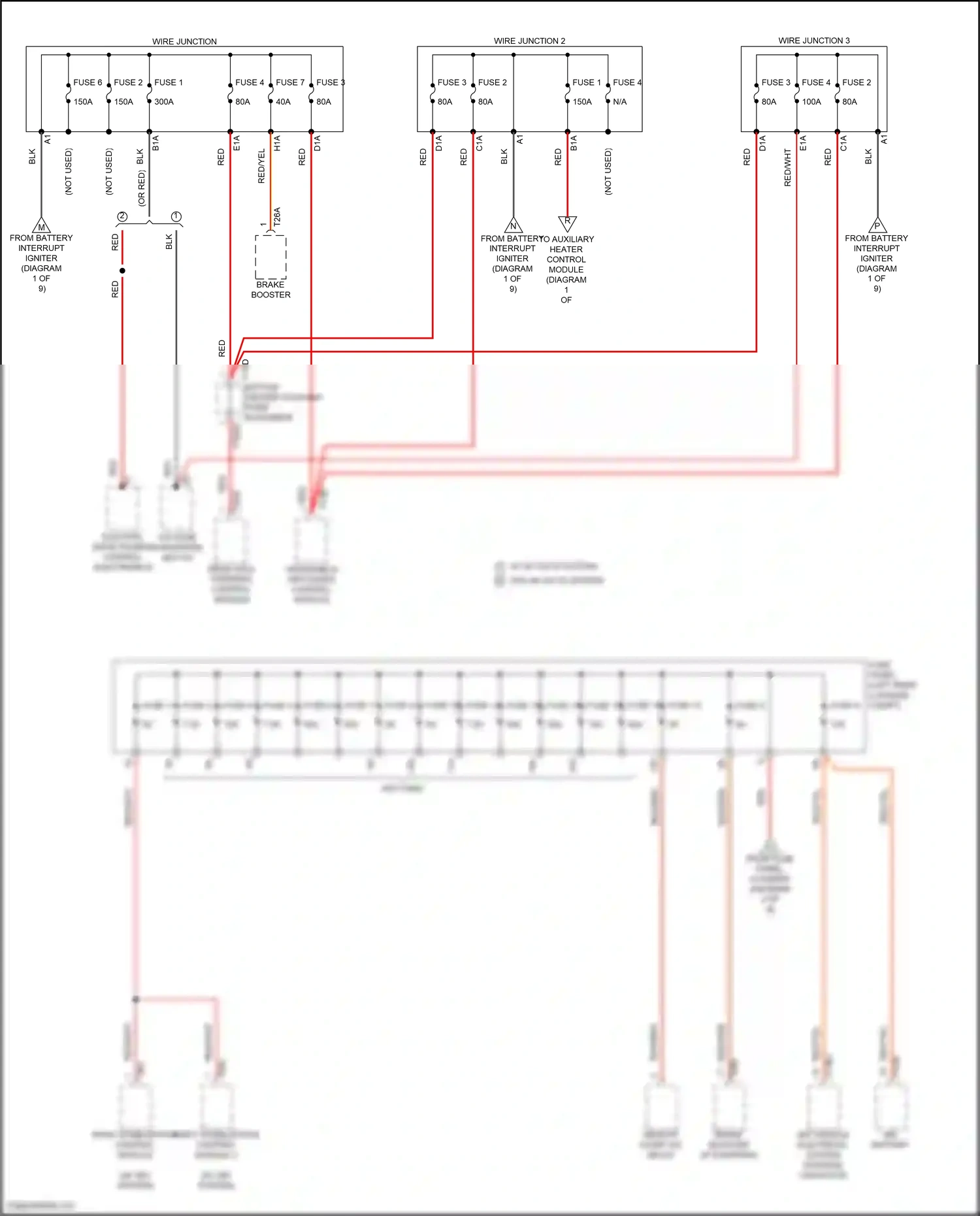 Wiring diagram sway stabilization control module for Audi SQ8 I (2019-2023) (5 of 6)