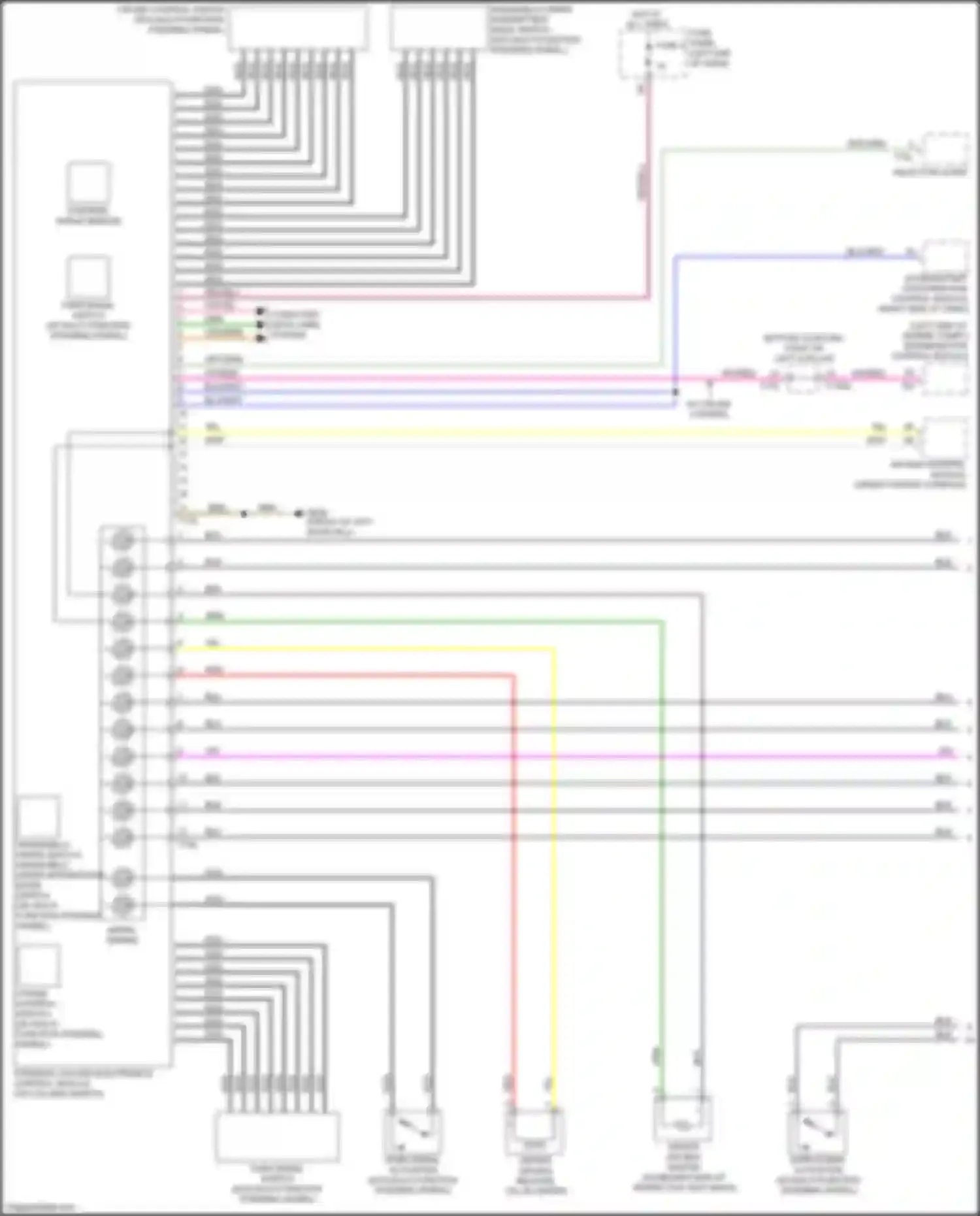 Wiring diagram blk for Audi TT RS 8S facelift (2019-2024) (9 of 87)