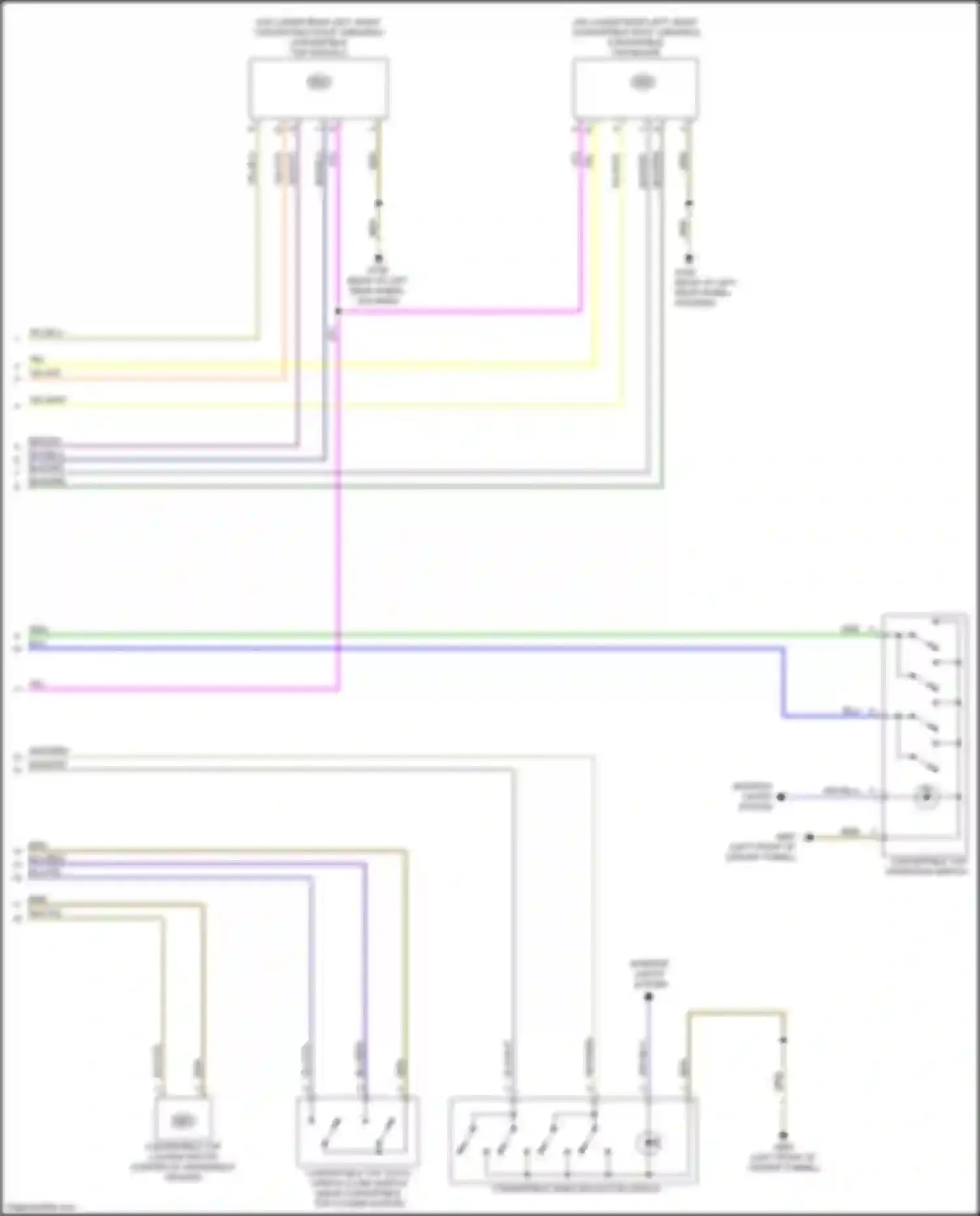 Wiring diagram blk/grn for Audi TT RS 8S facelift (2019-2024) (19 of 28)