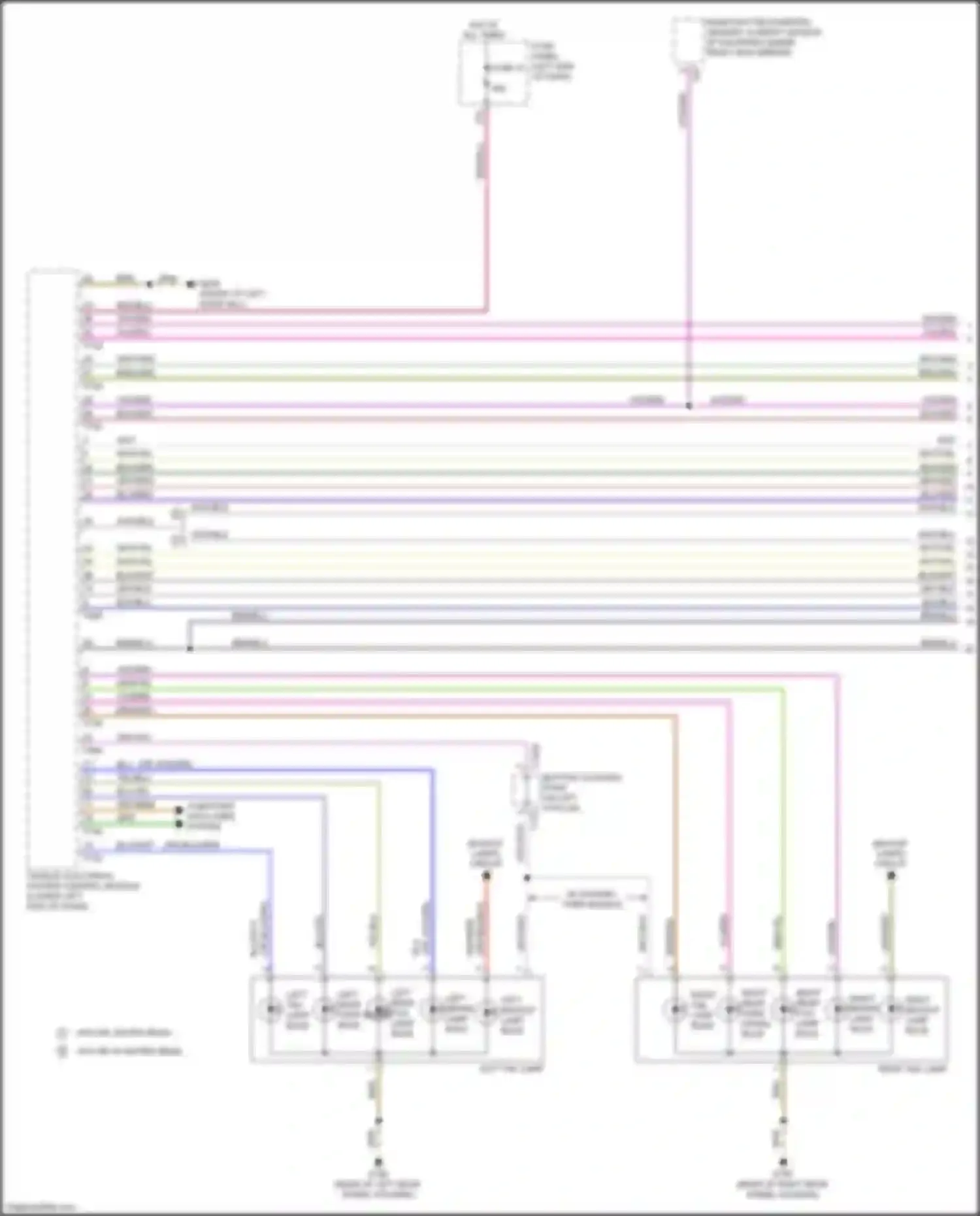 Wiring diagram brn for Audi TT RS 8S facelift (2019-2024) (13 of 132)