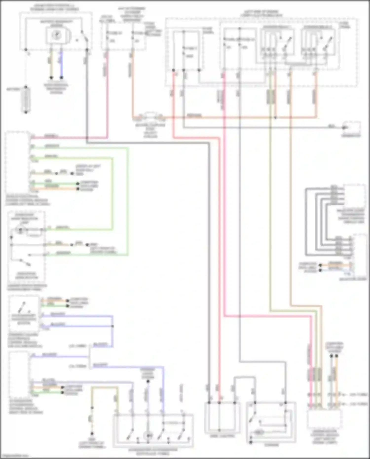 Wiring diagram brn for Audi TT RS 8S facelift (2019-2024) (17 of 132)
