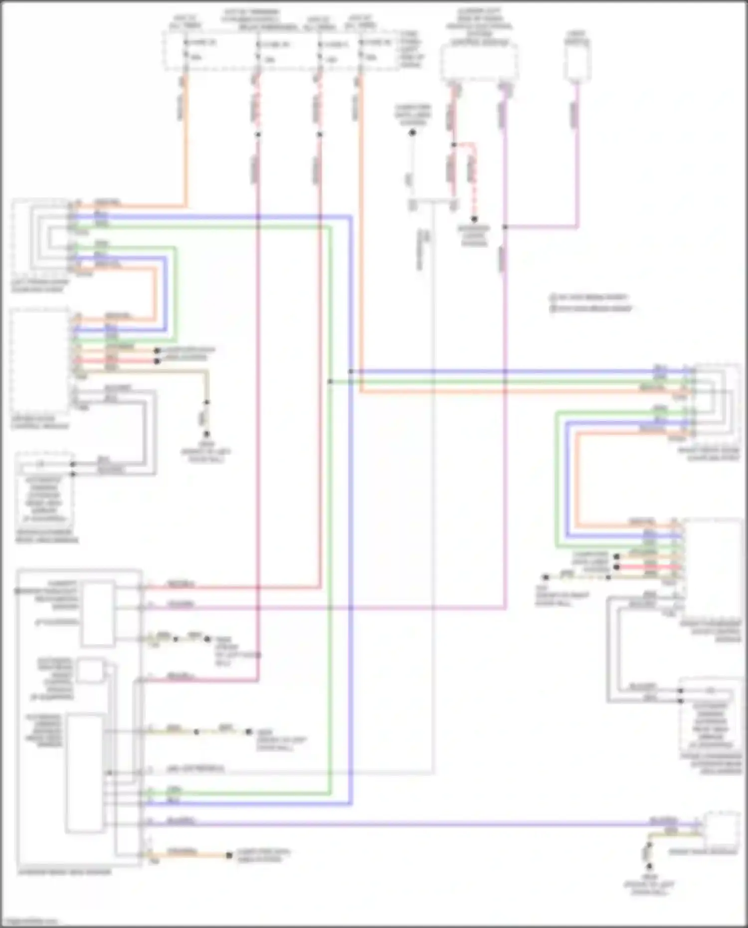 Wiring diagram fuse 25 for Audi TT RS 8S facelift (2019-2024) (2 of 10)