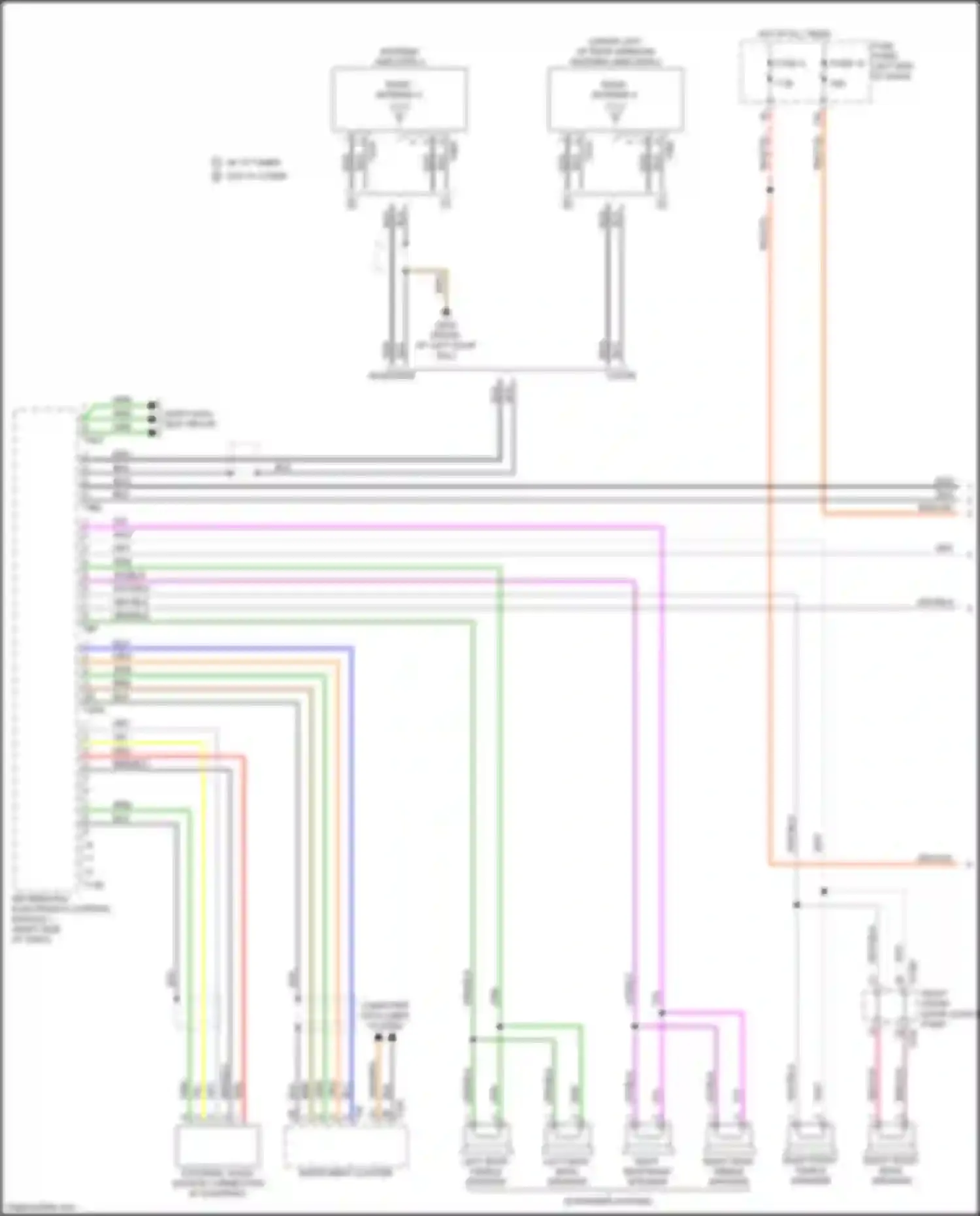 Wiring diagram grn for Audi TT RS 8S facelift (2019-2024) (81 of 102)