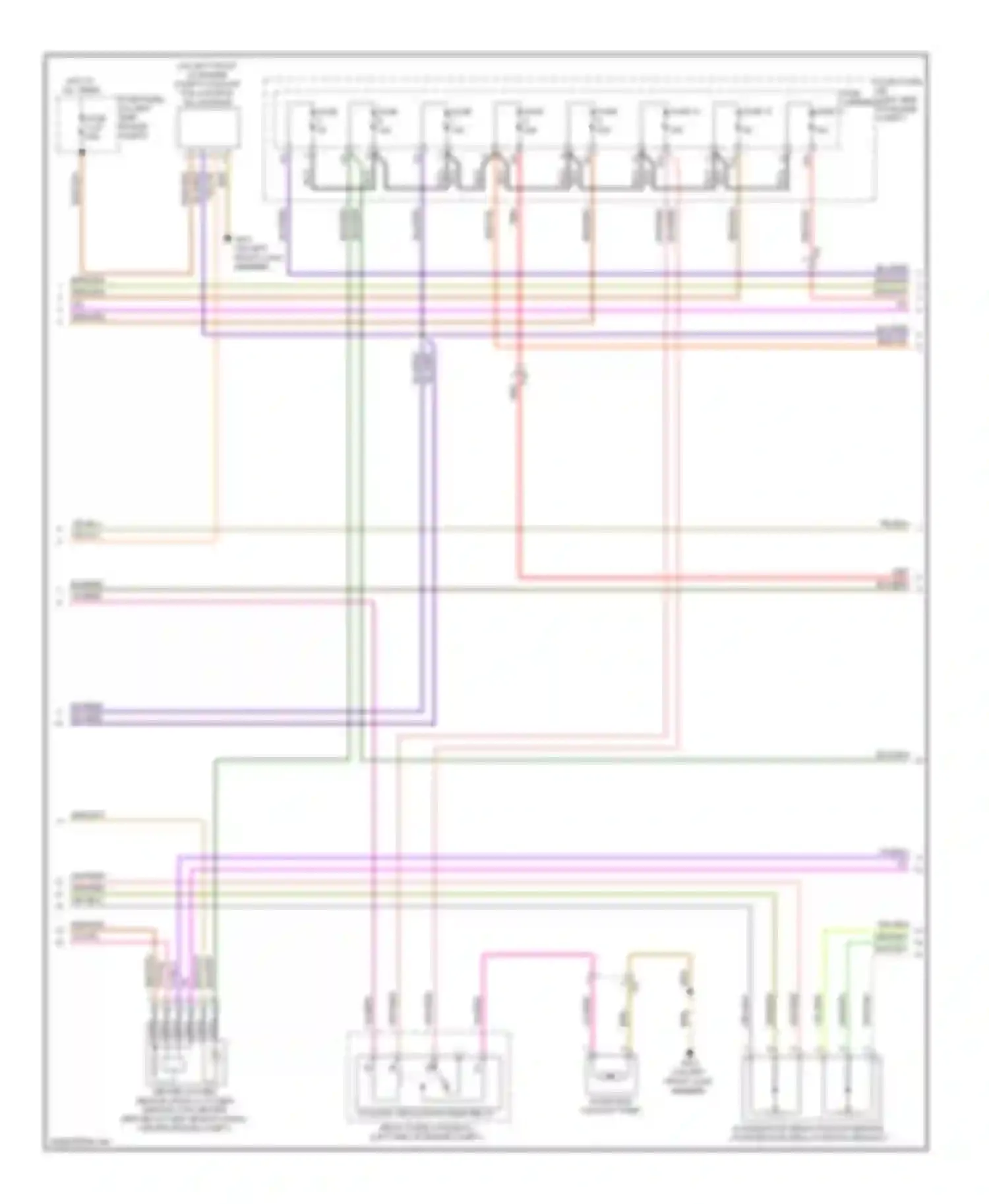 TT Audi 8J facelift (2010-2014): Wiring diagram engine performance 2.0l turbo, cdma (2 of 6)