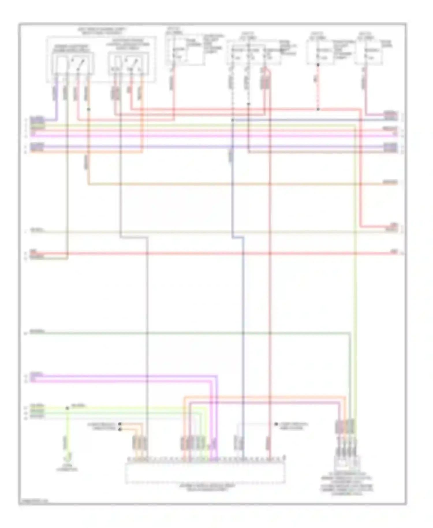 TT Audi 8J facelift (2010-2014): Wiring diagram engine performance 2.0l turbo, cdma (3 of 6)
