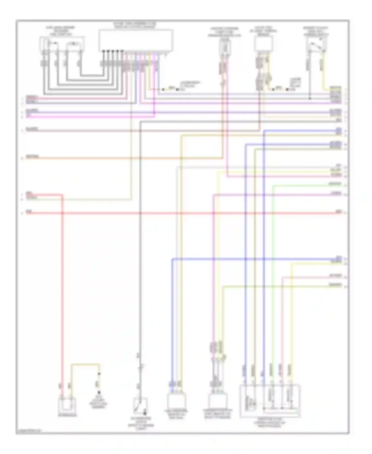 TT Audi 8J facelift (2010-2014): Wiring diagram engine performance 2.0l turbo, ceta (4 of 6)