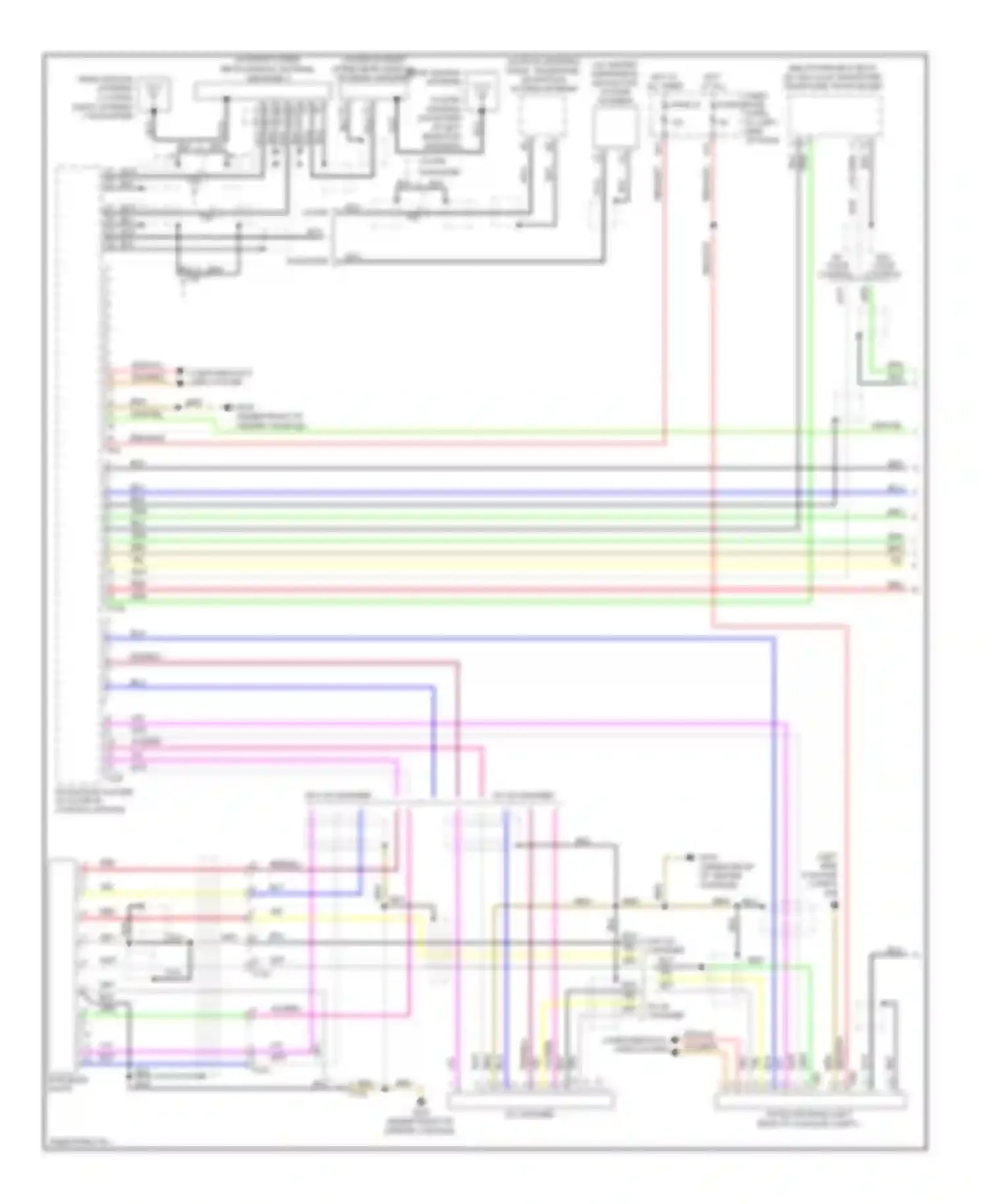 TT Audi 8J facelift (2010-2014): Navigation circuit, without bose (1 of 2)