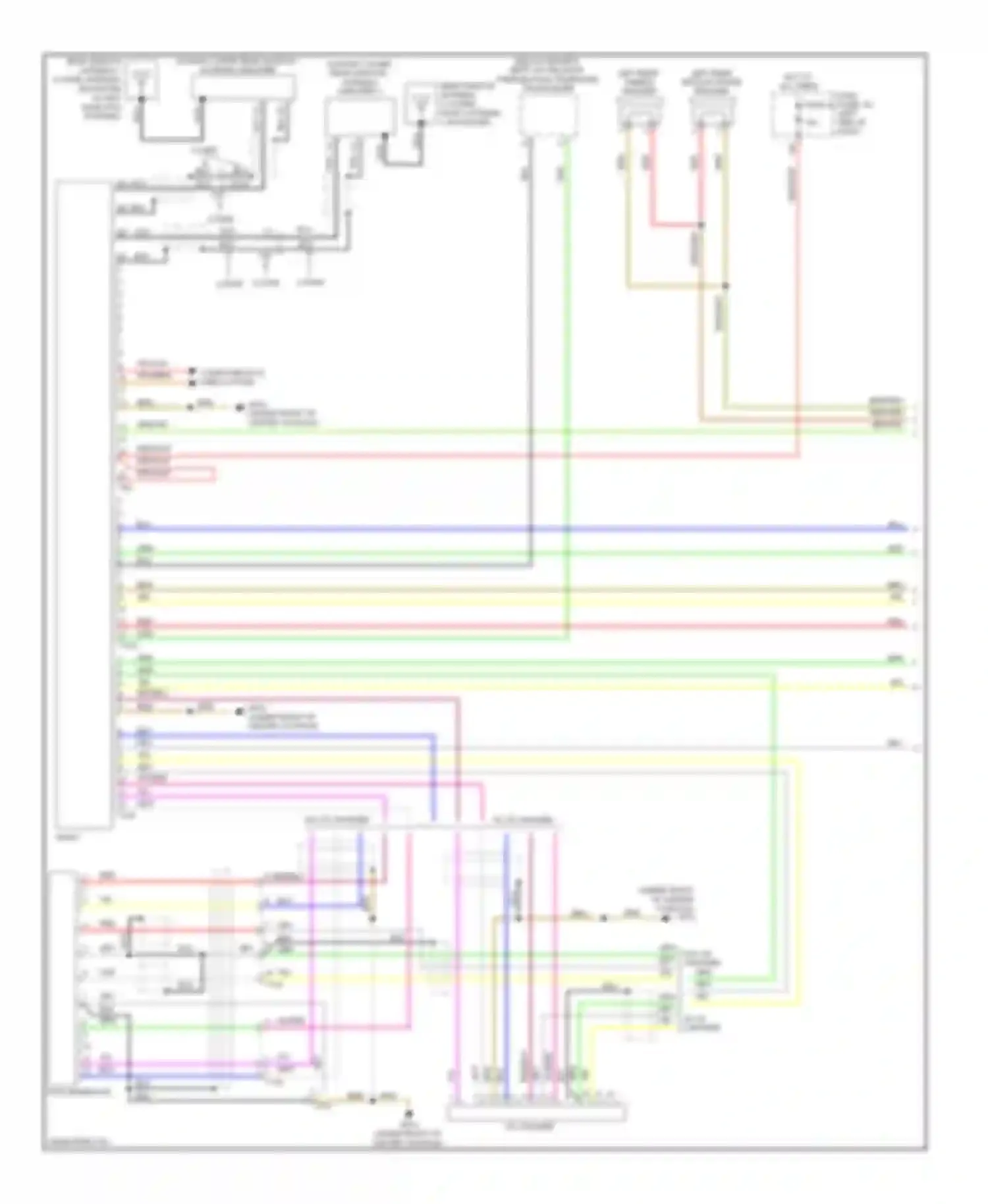 TT Audi 8J facelift (2010-2014): Radio circuit, with bose (1 of 2)