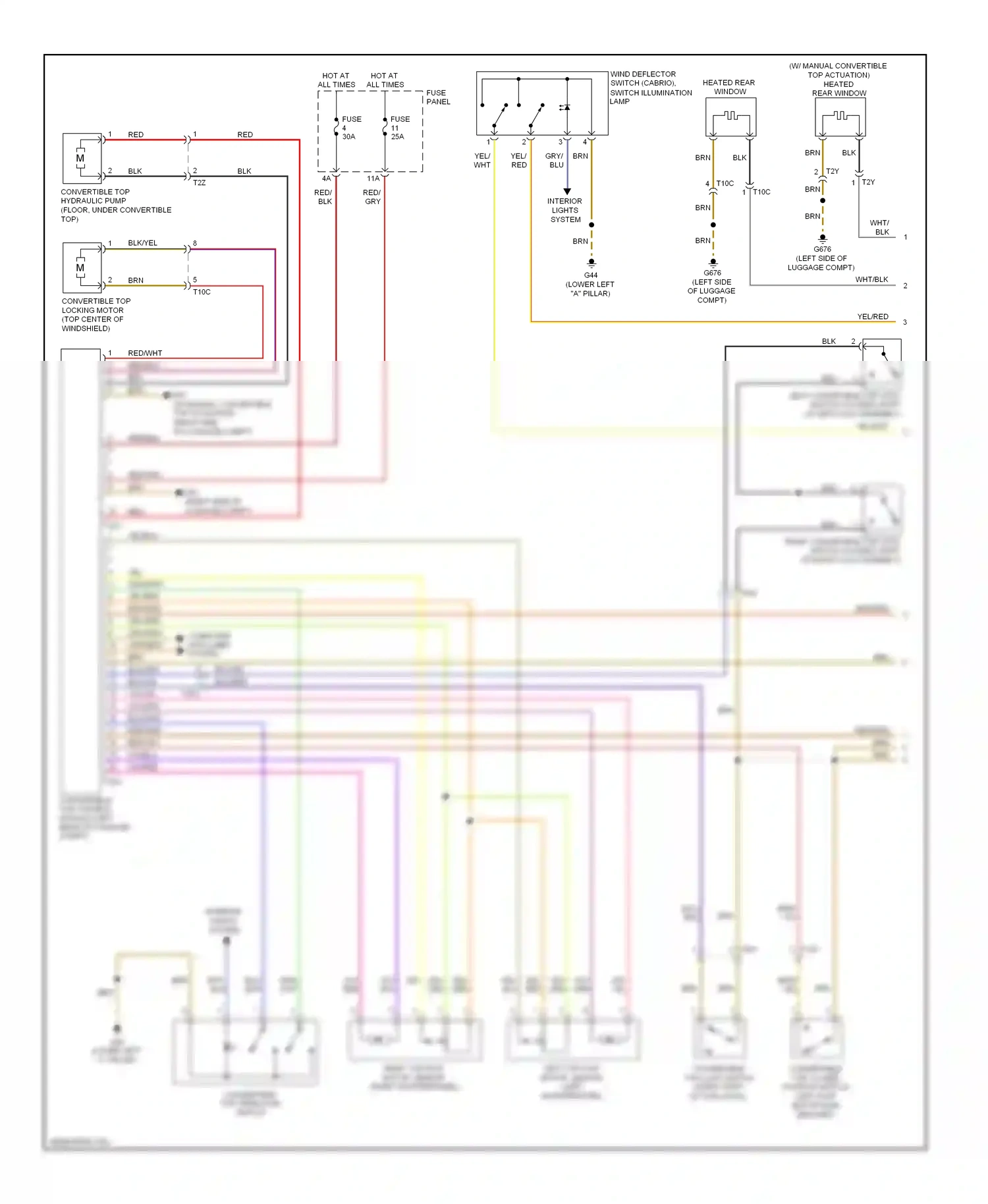 Wiring diagram blk for Audi TT 8J facelift (2010-2014) (54 of 66)