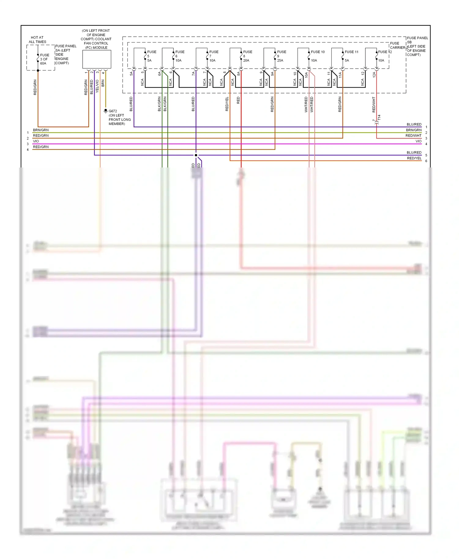 Wiring diagram blk/brn for Audi TT 8J facelift (2010-2014) (3 of 7)