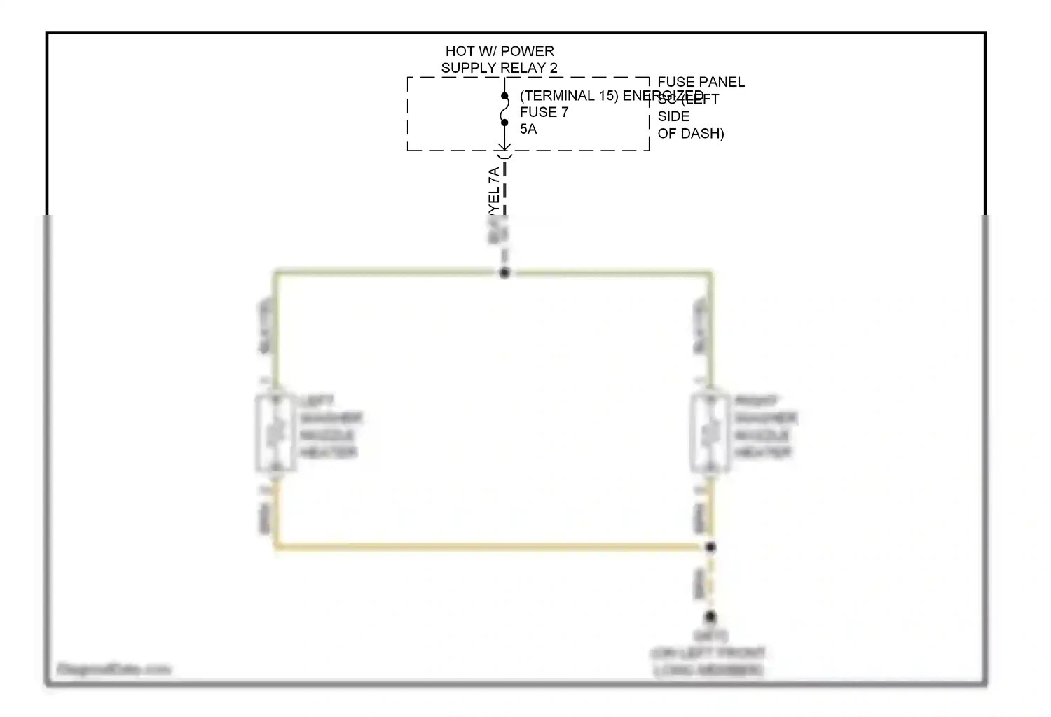 Wiring diagram blk/yel for Audi TT 8J facelift (2010-2014) (23 of 26)