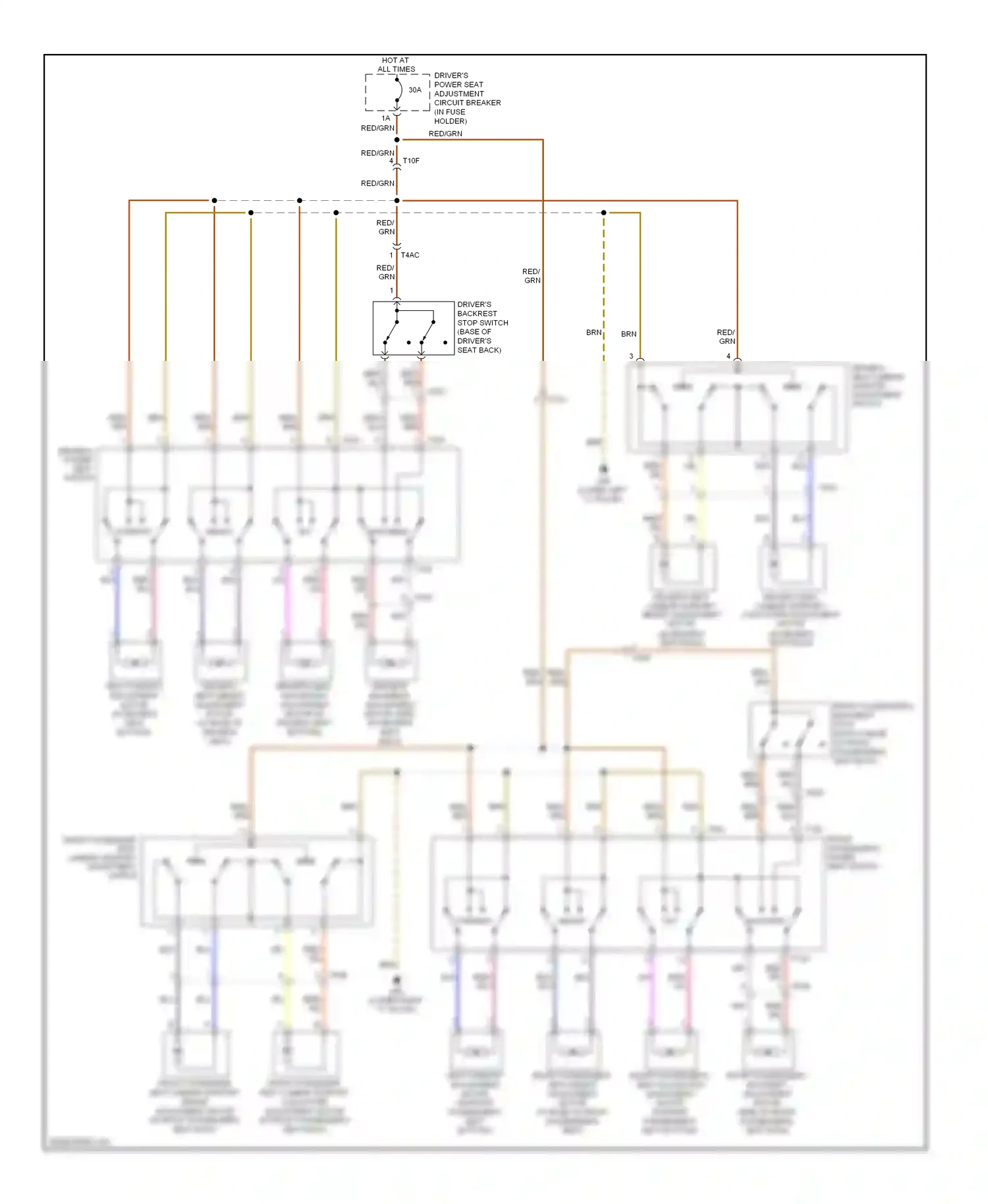 Wiring diagram blu for Audi TT 8J facelift (2010-2014) (38 of 52)